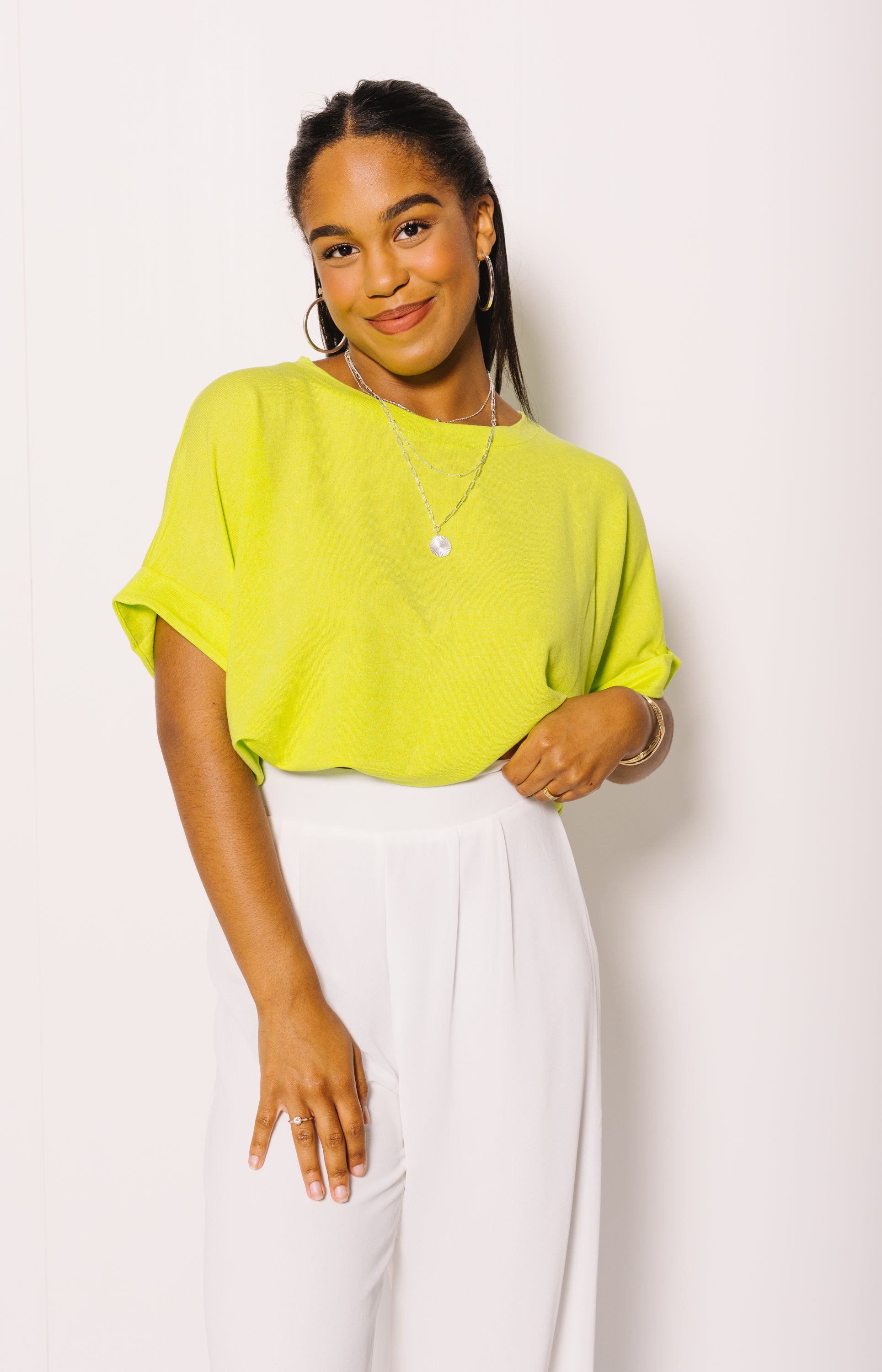 Easygoing Tee, LIME