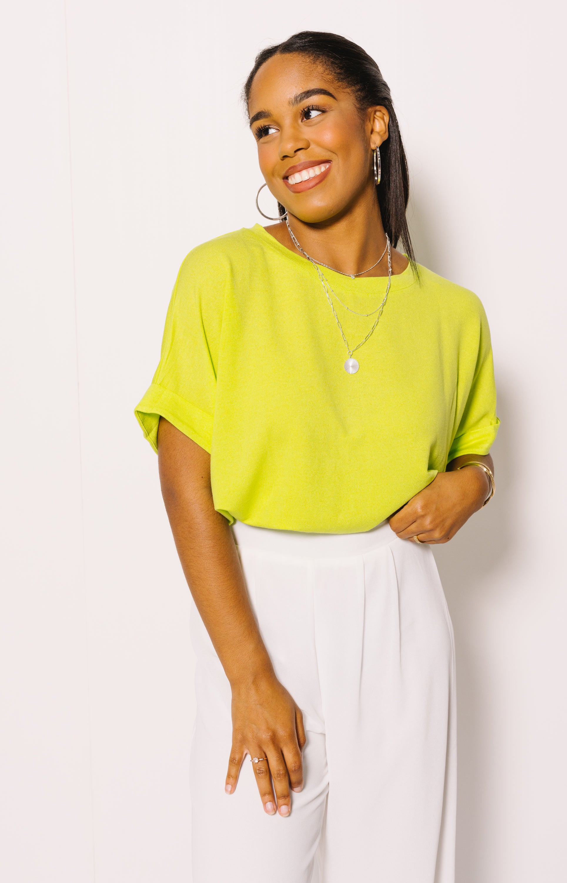 Easygoing Tee, LIME