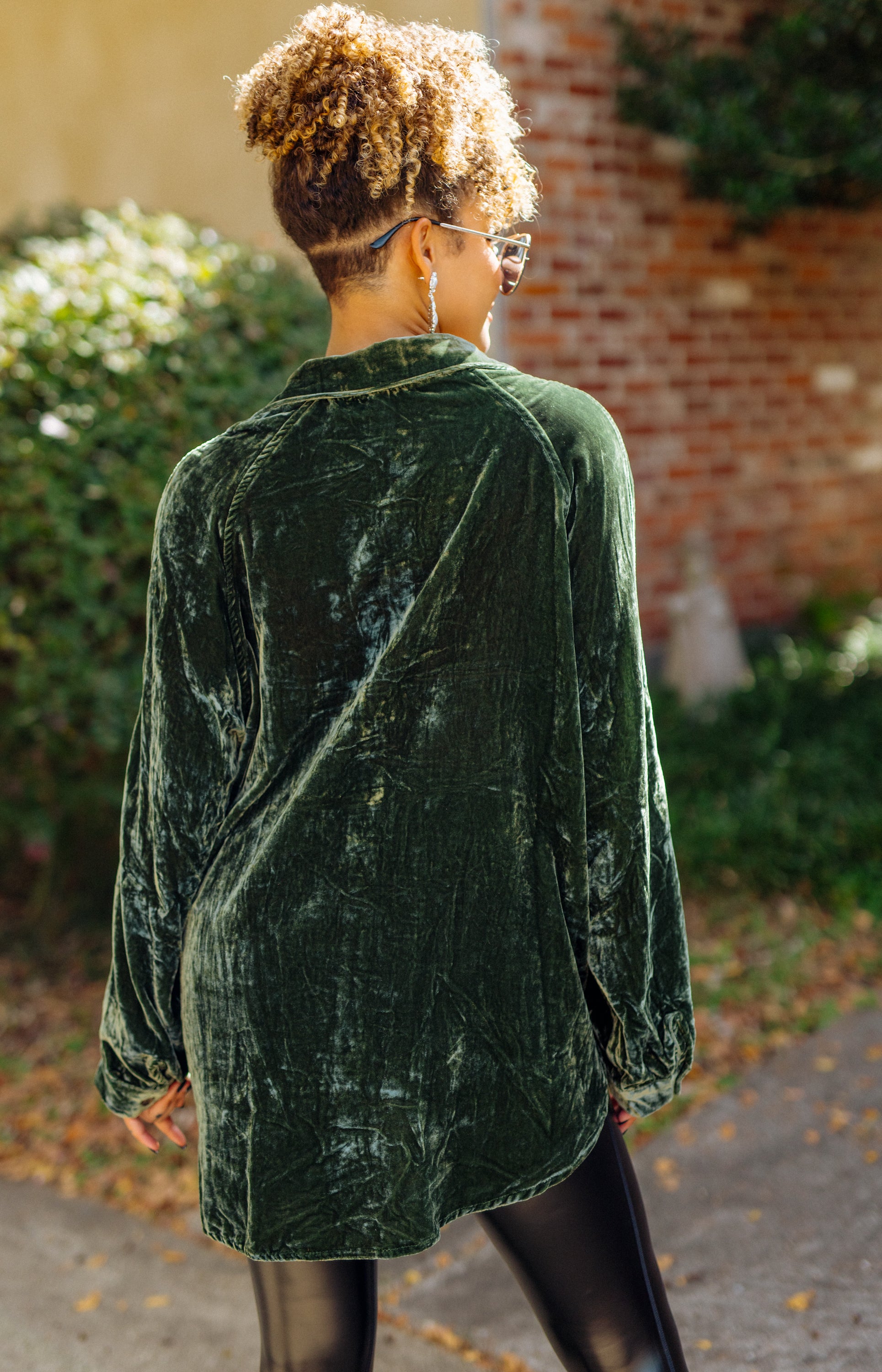 Velvet Dream Top, OLIVE