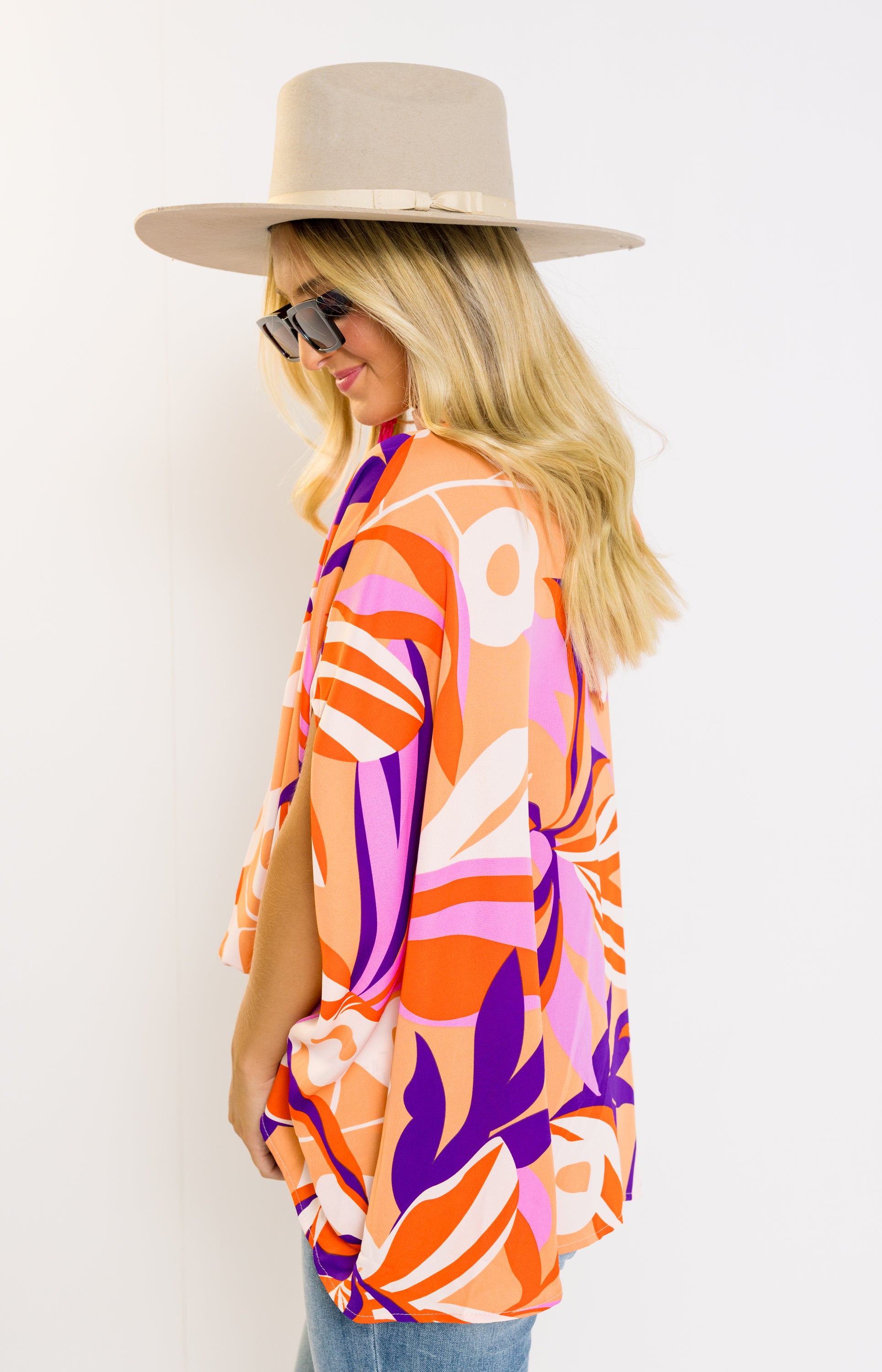Brittan Blouse, ORANGE