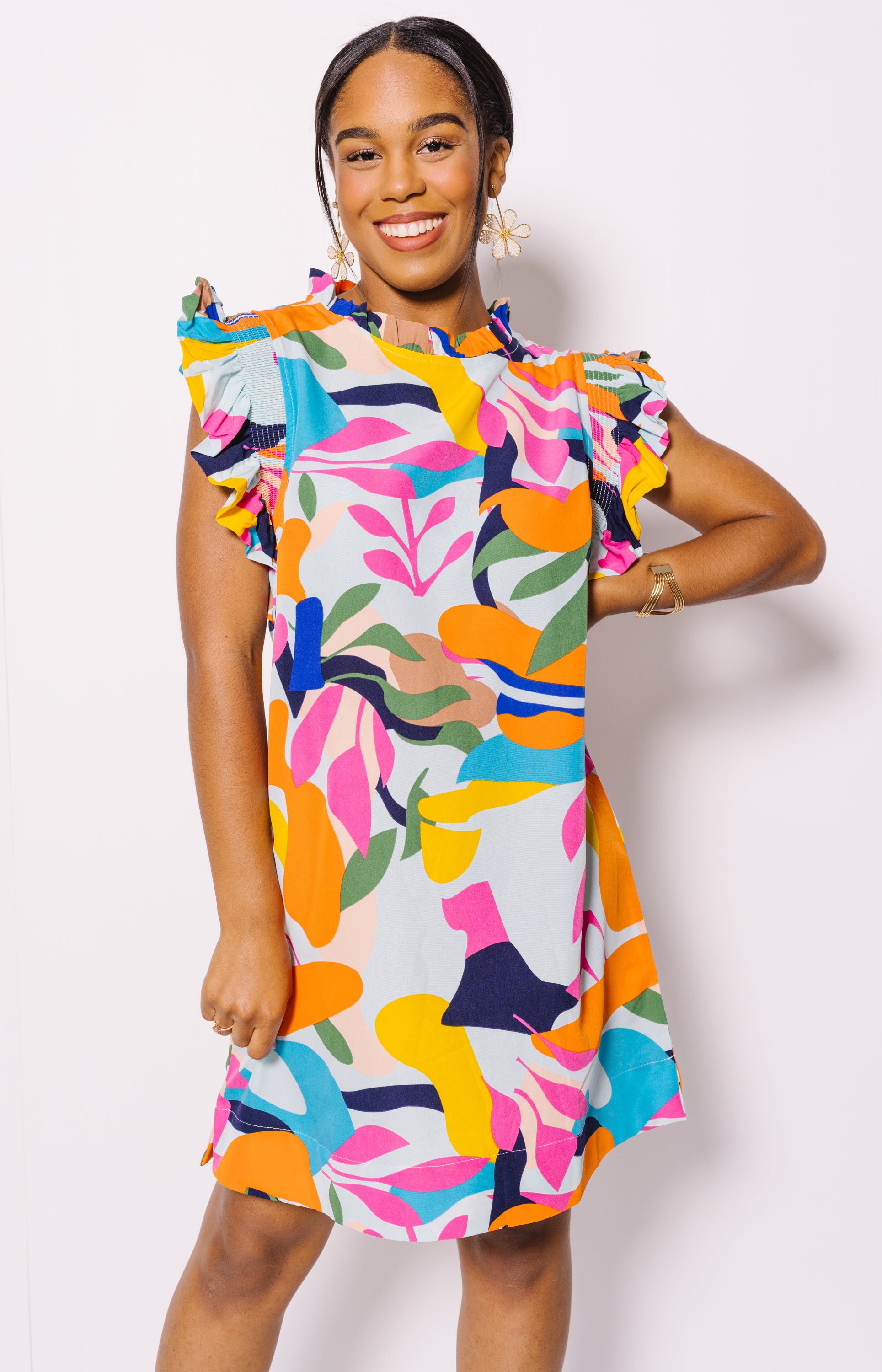 Lainey Mini Dress, MINT MIX