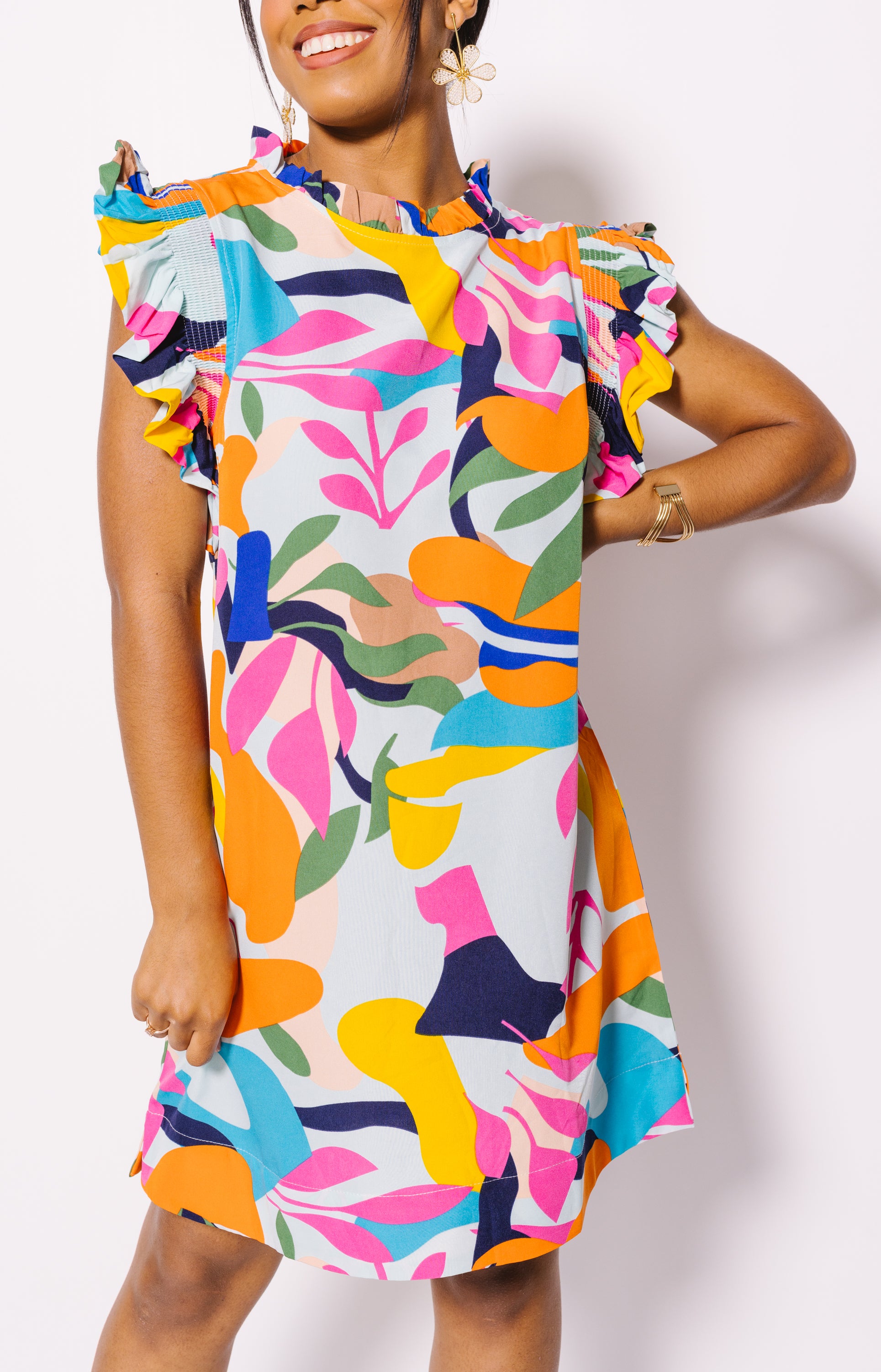 Lainey Mini Dress, MINT MIX