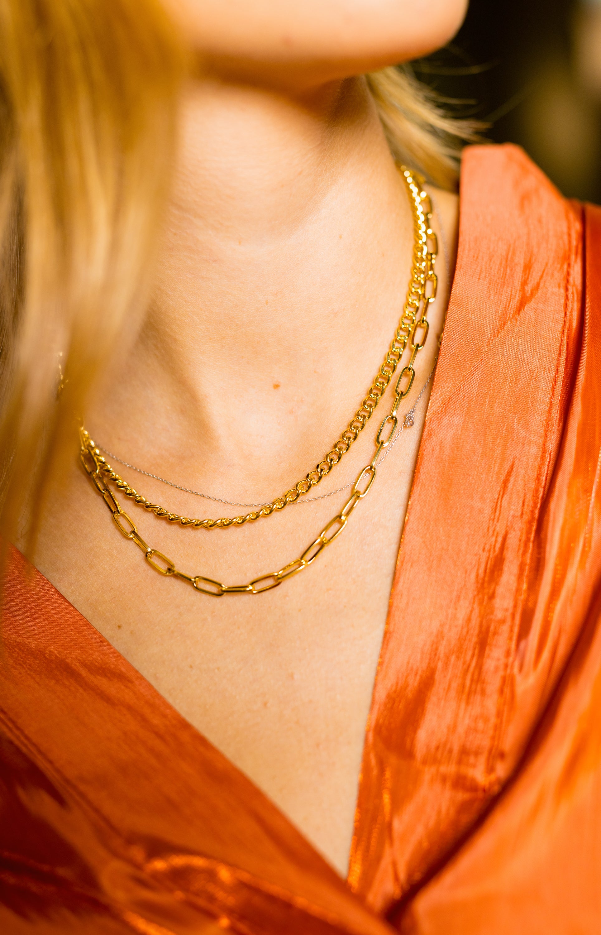 Rowe Necklace, GOLD