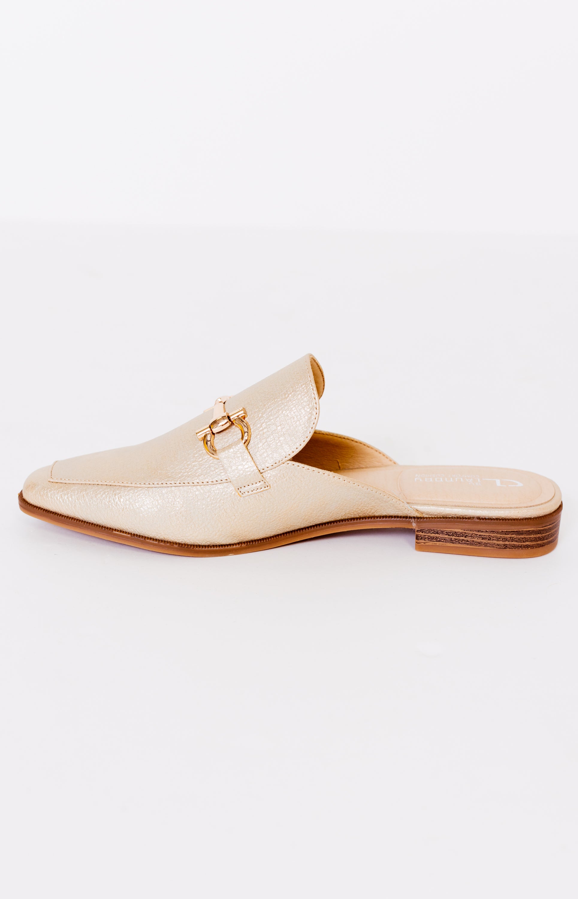 Chinese Laundry: Score Soft Glitz Mule, GOLD
