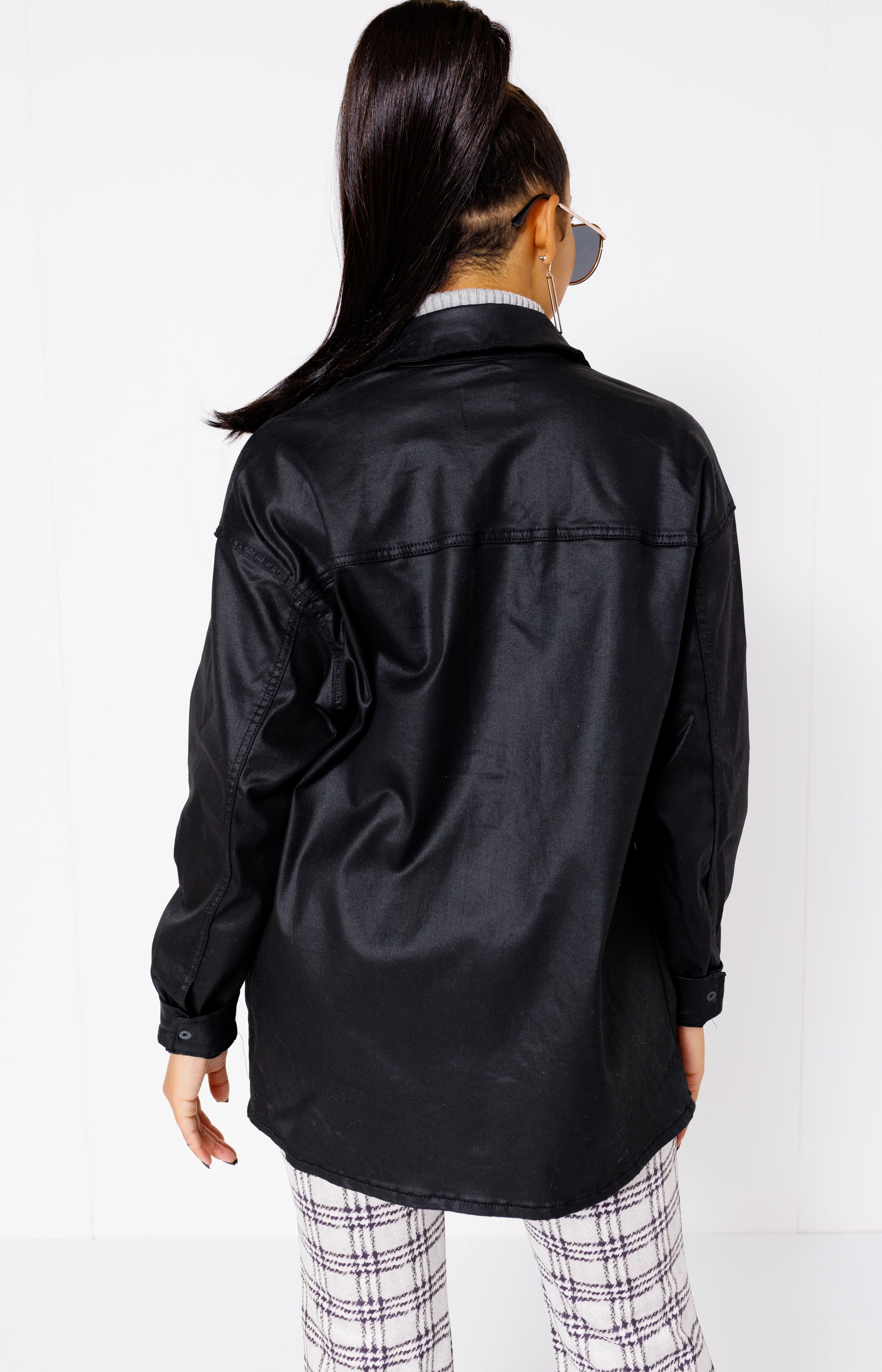 Leatherette Shirt