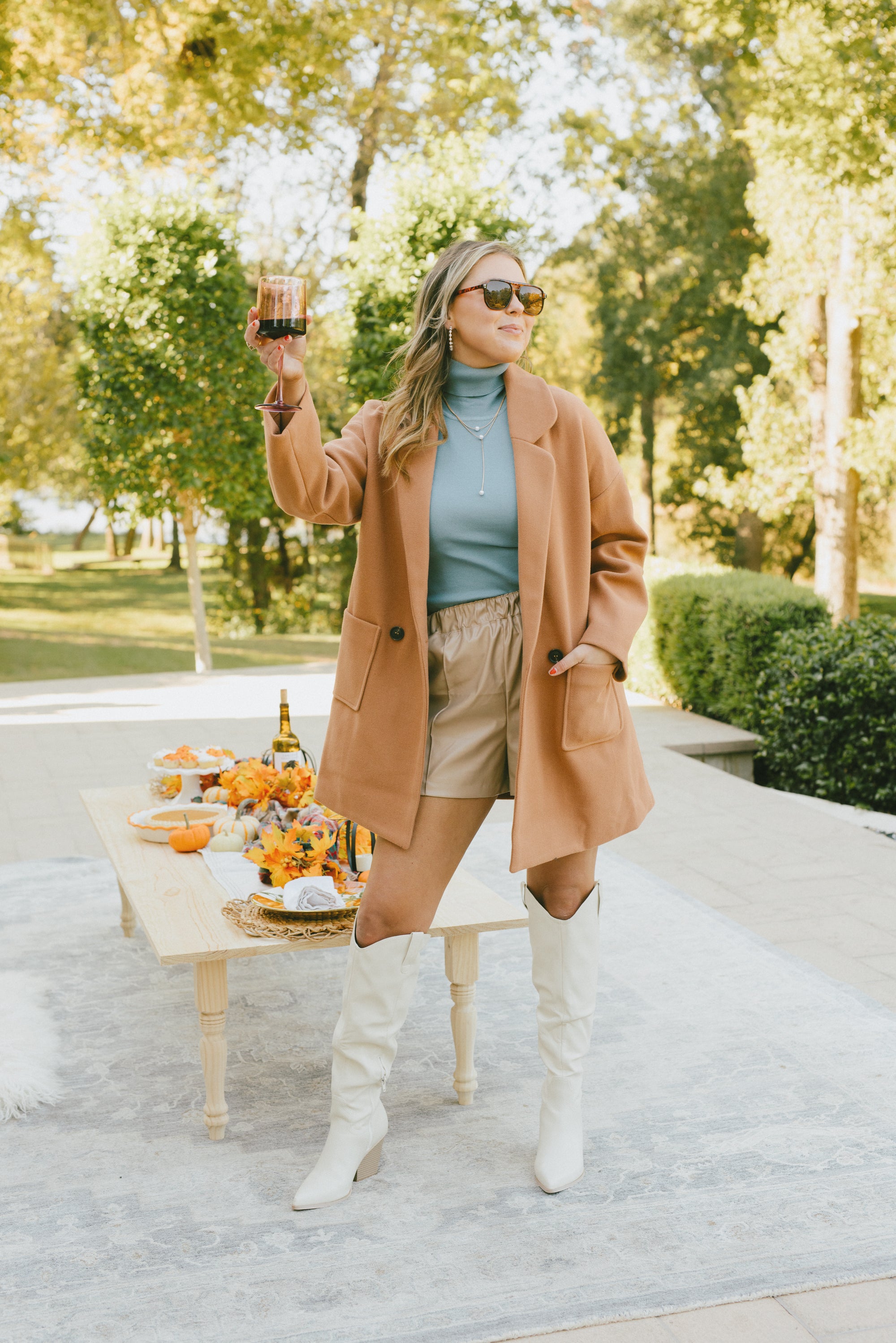 Timeless Chic Coat, CAMEL