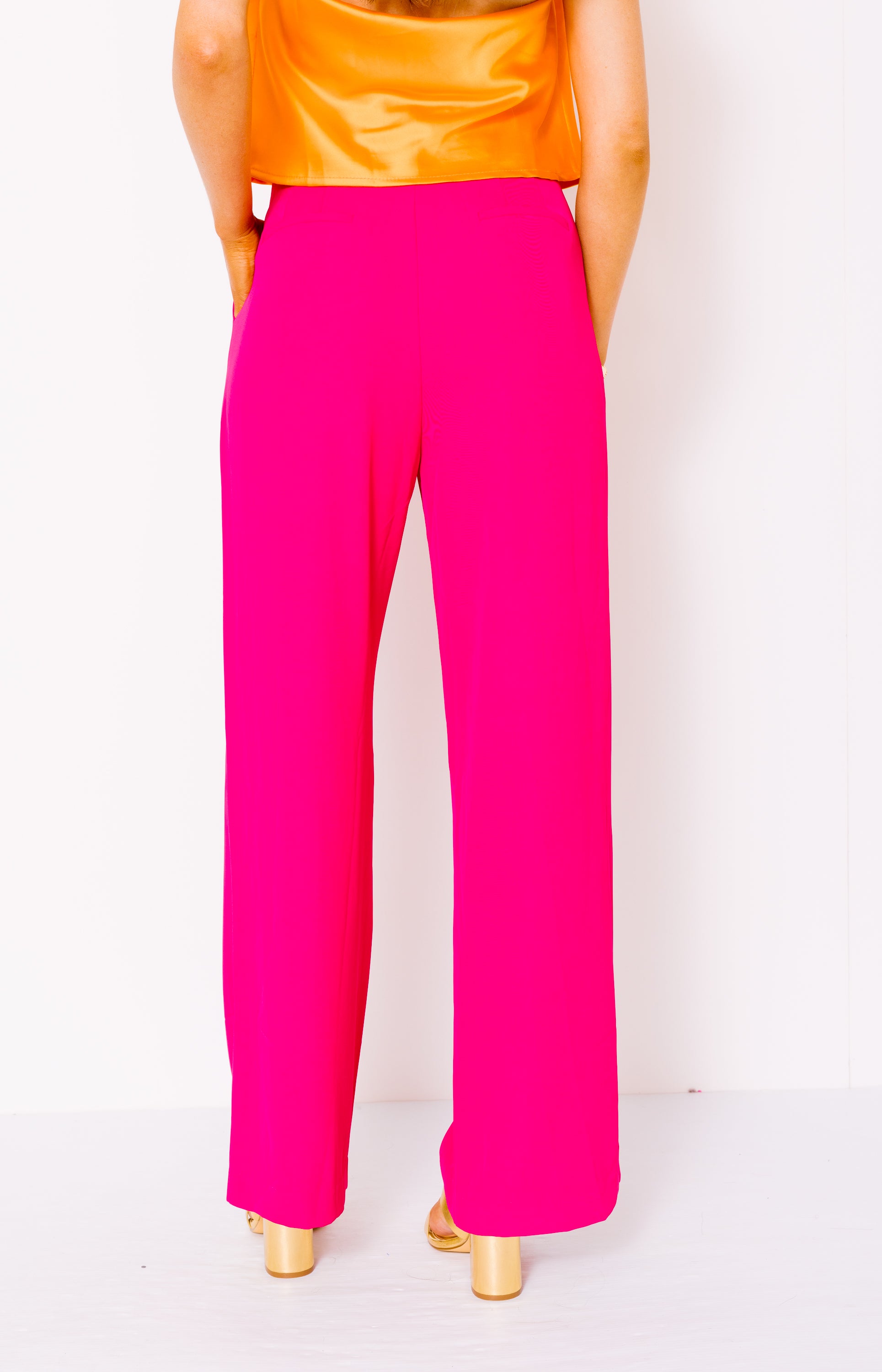 Empowered Trousers, FUSCHIA