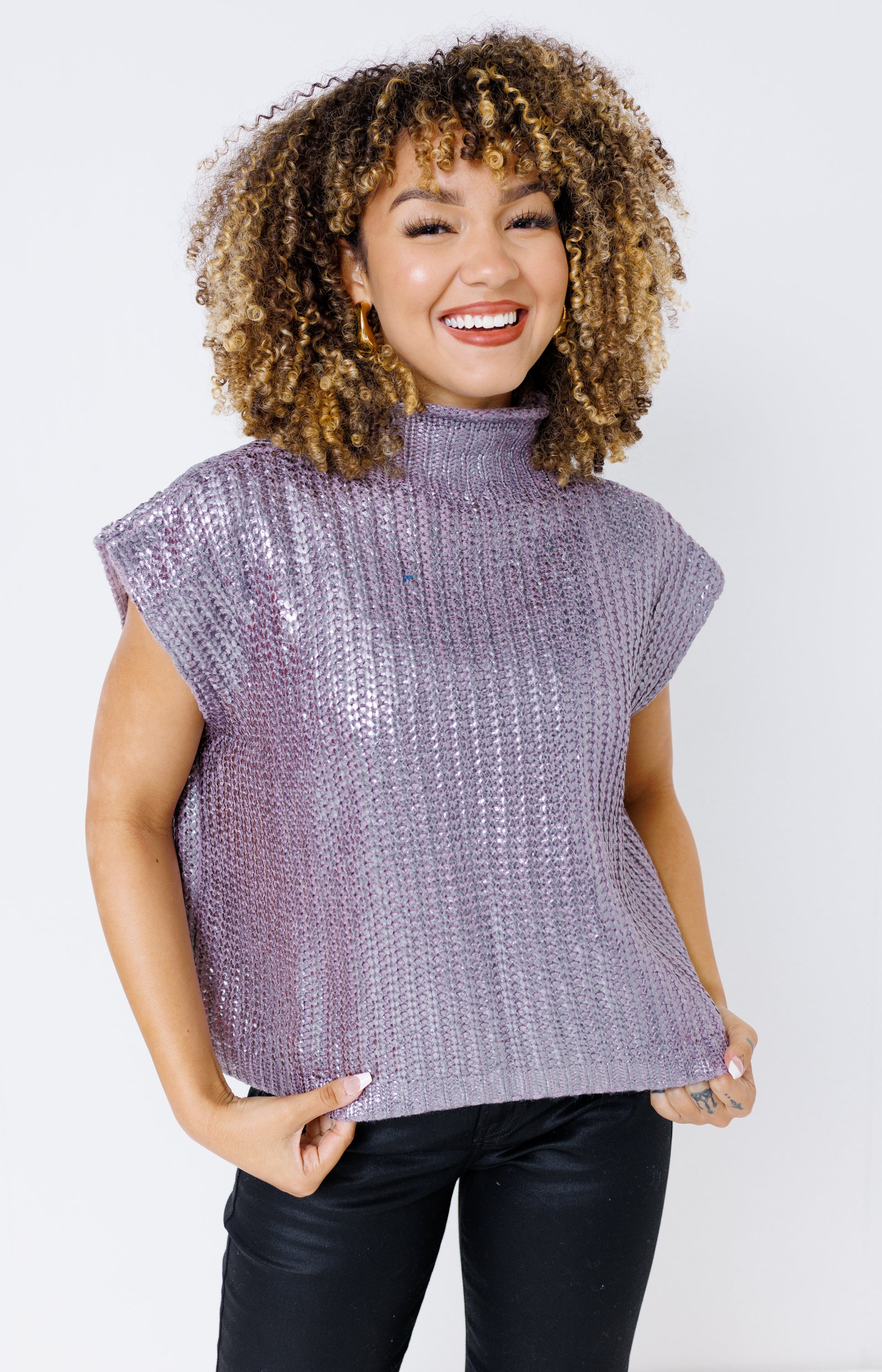 Radiant Sweater, SILVER