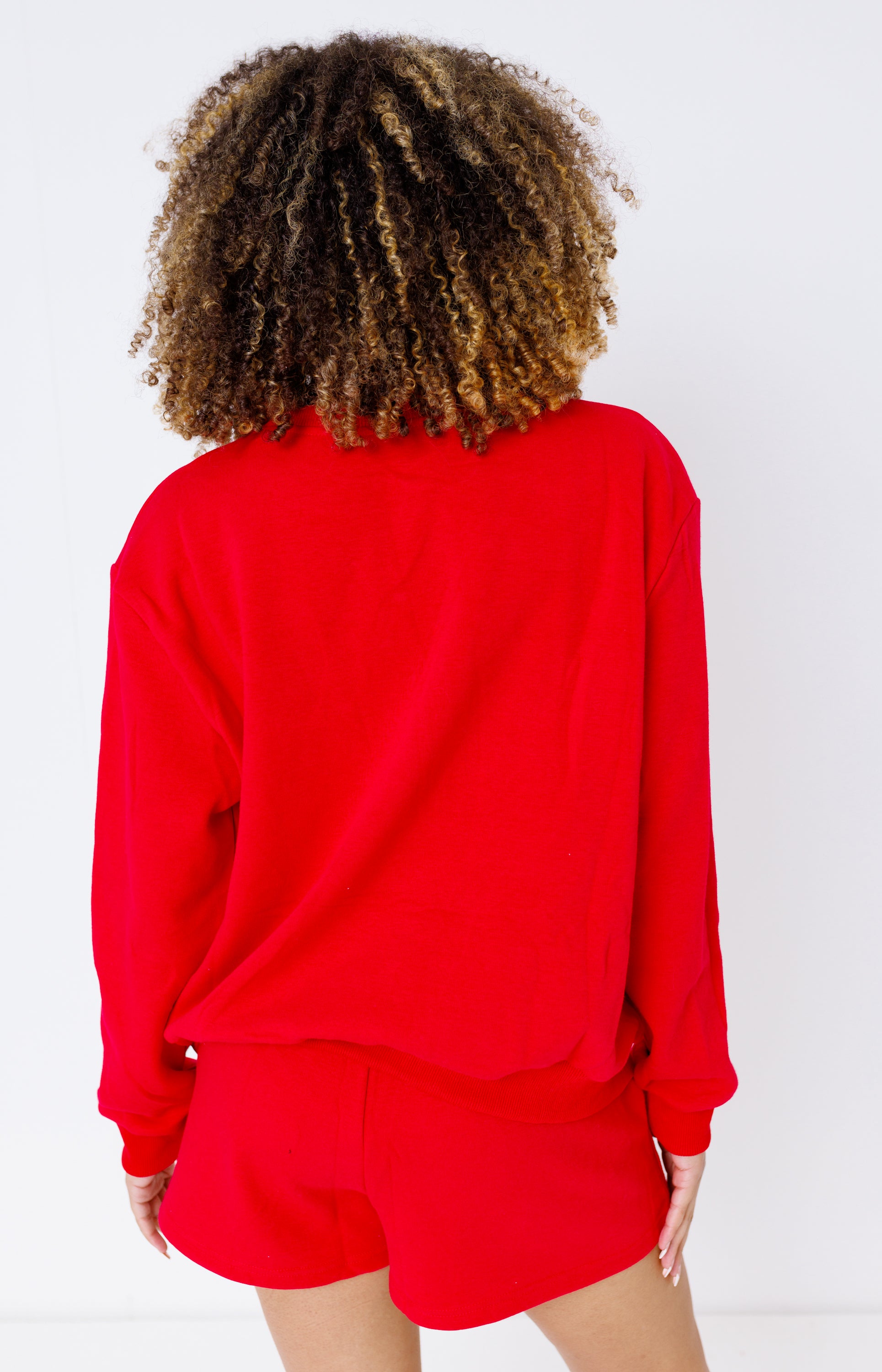 Merry Sweater Set, RED