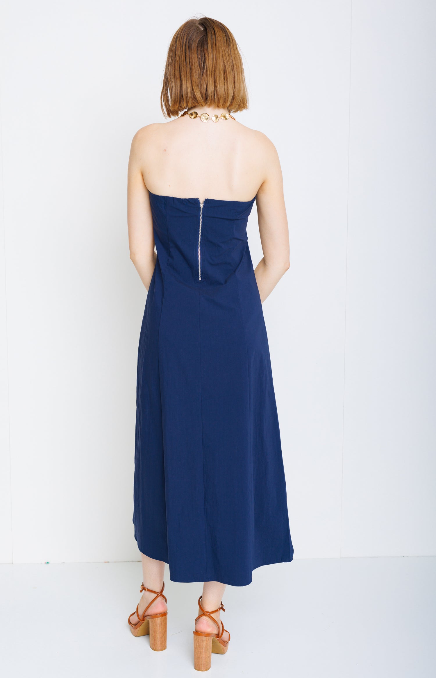 Blooms In The Night Dress, BLACK