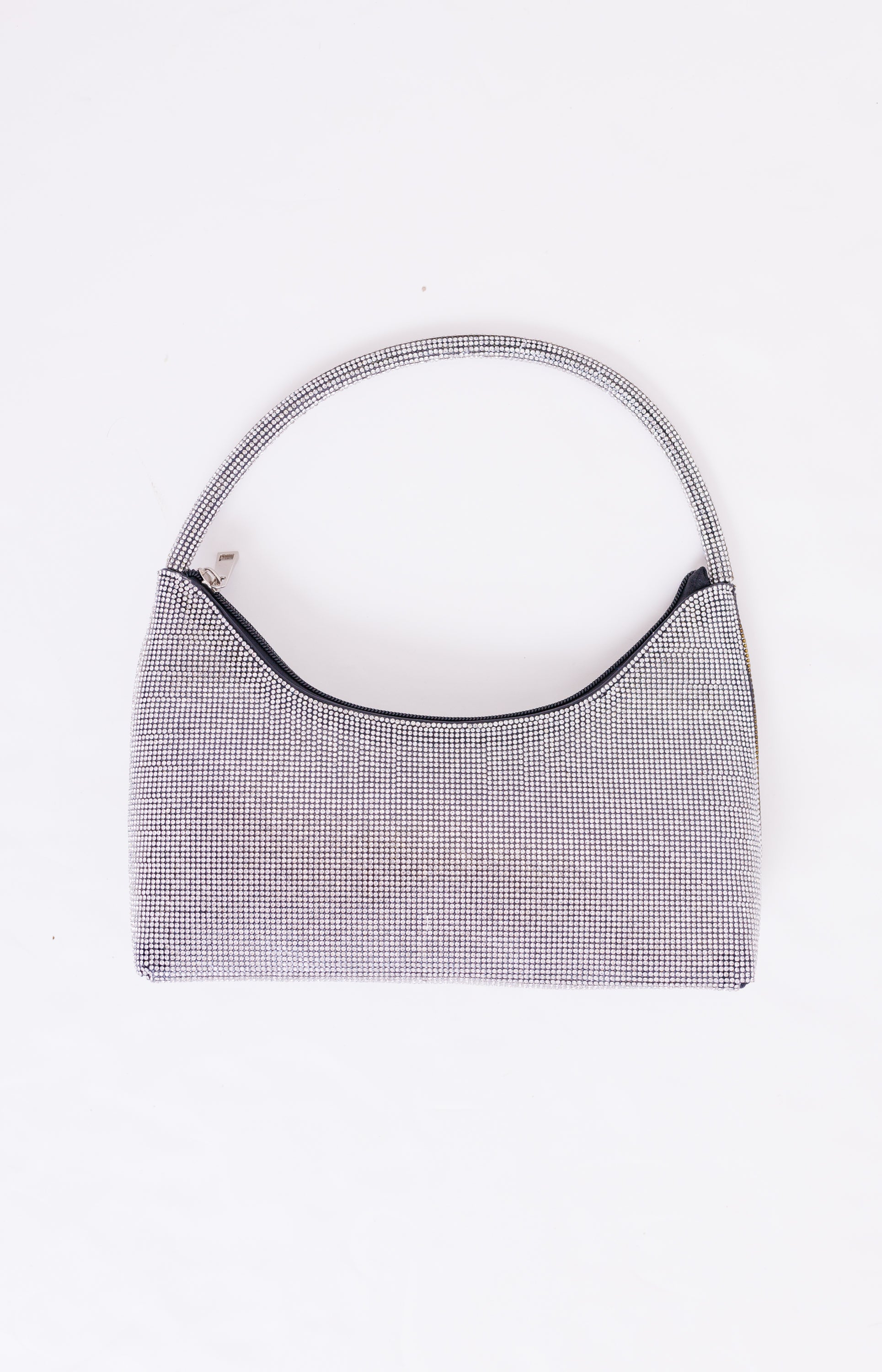 Night Out Rhinestone Purse, BLACK