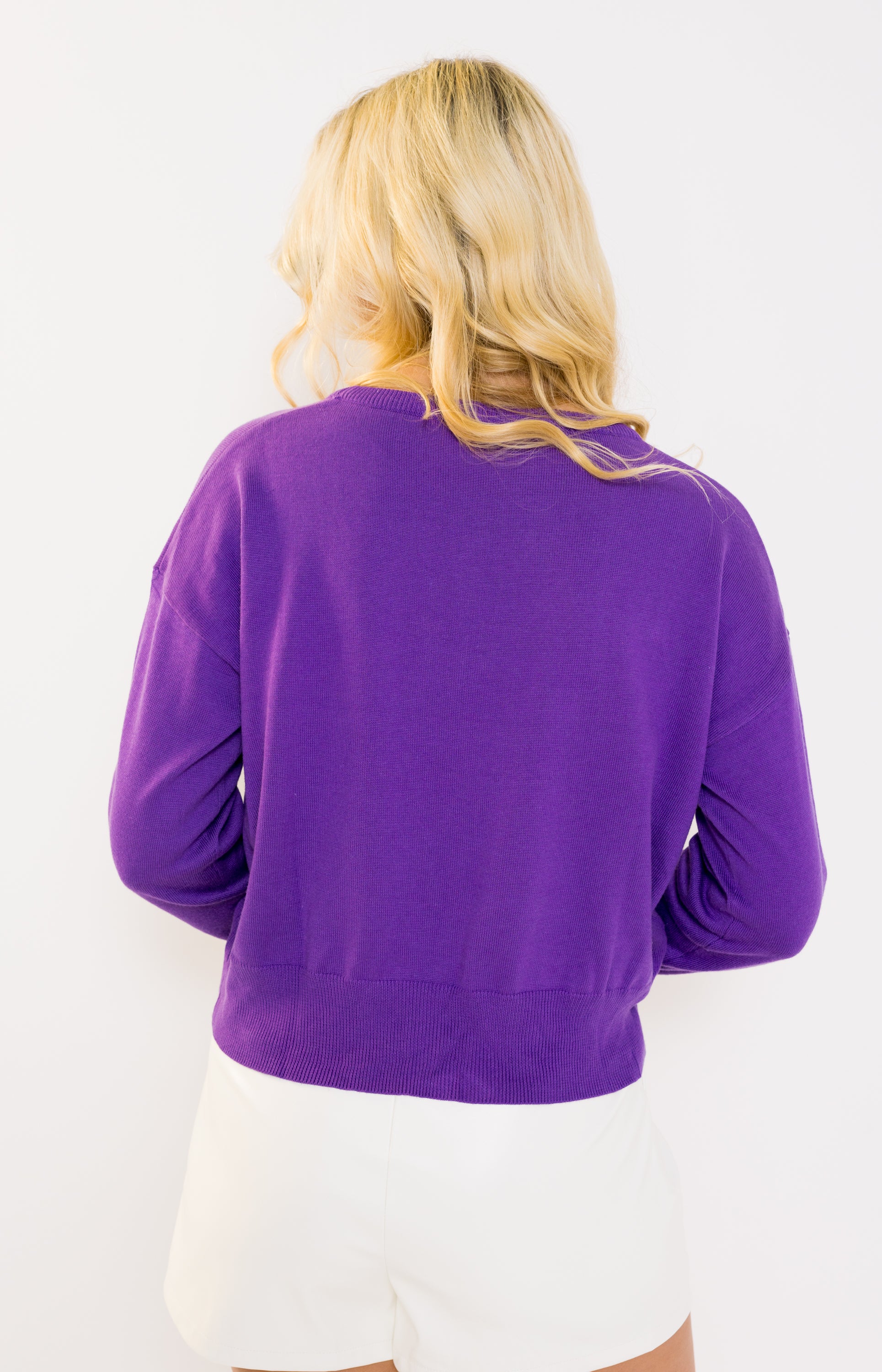 Louisiana Sweater, PURPLE