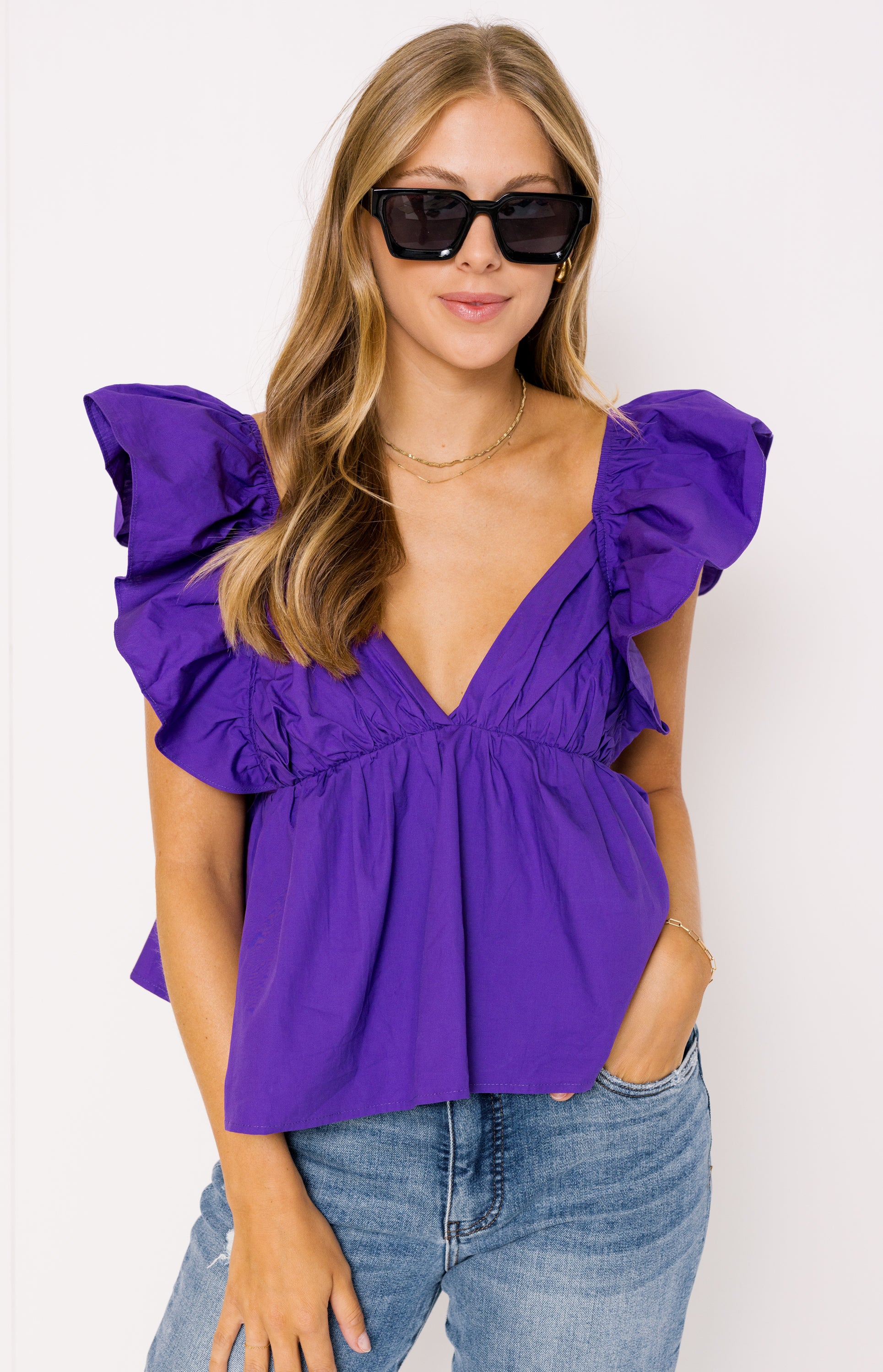 Truly Yours Top, PURPLE
