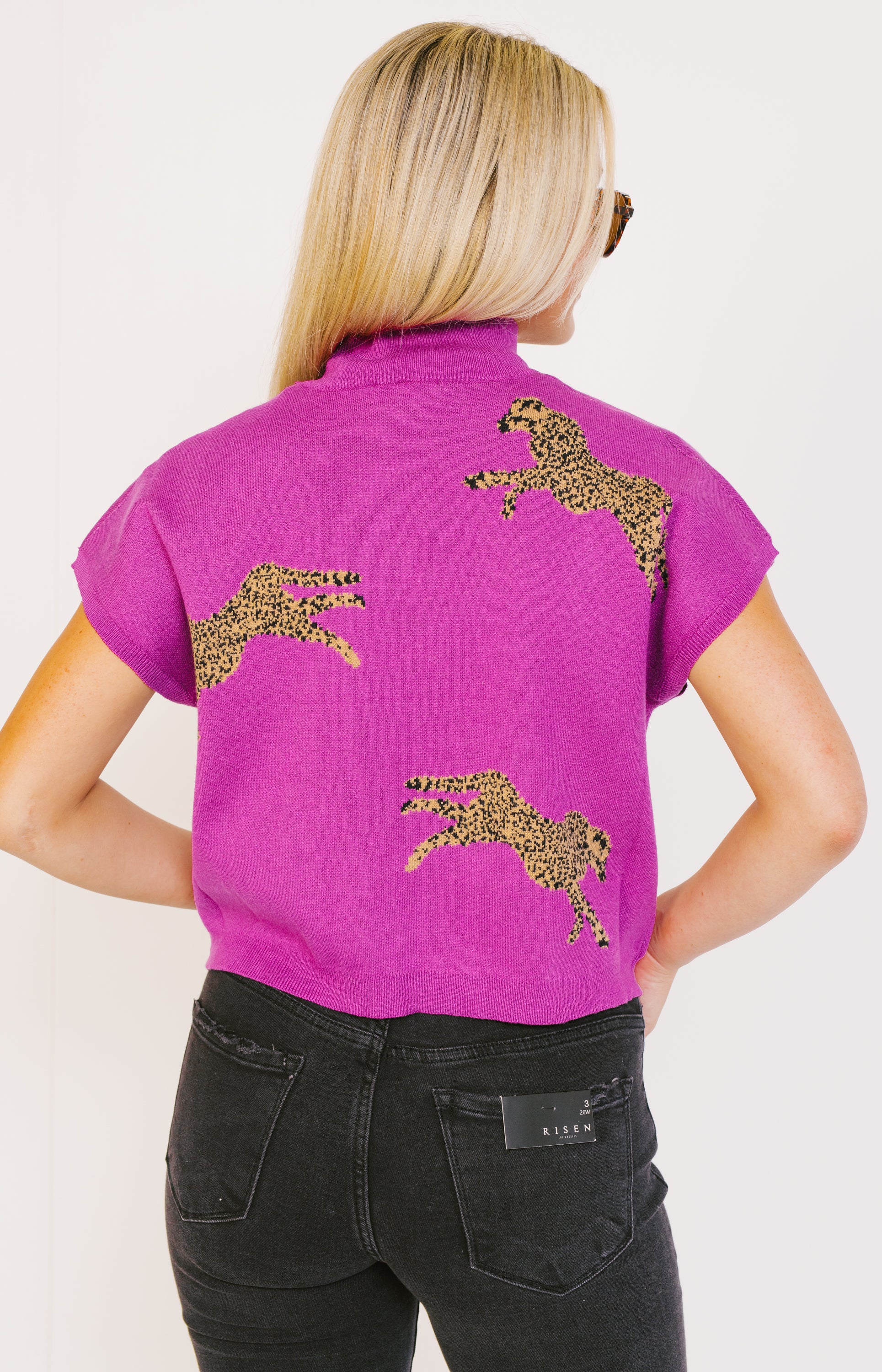Set to Flourish Top, VIOLET