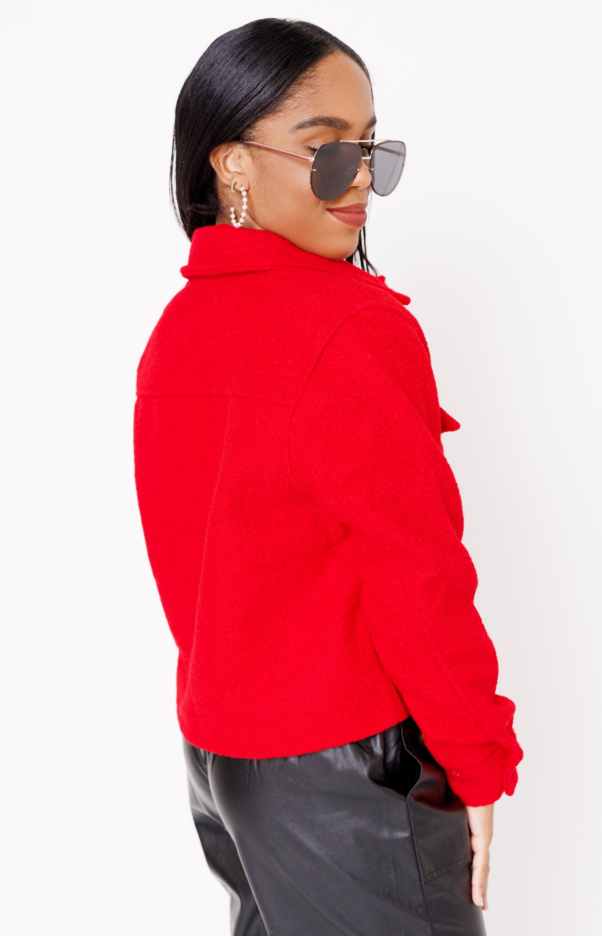 Southern Symphony Coat, RED
