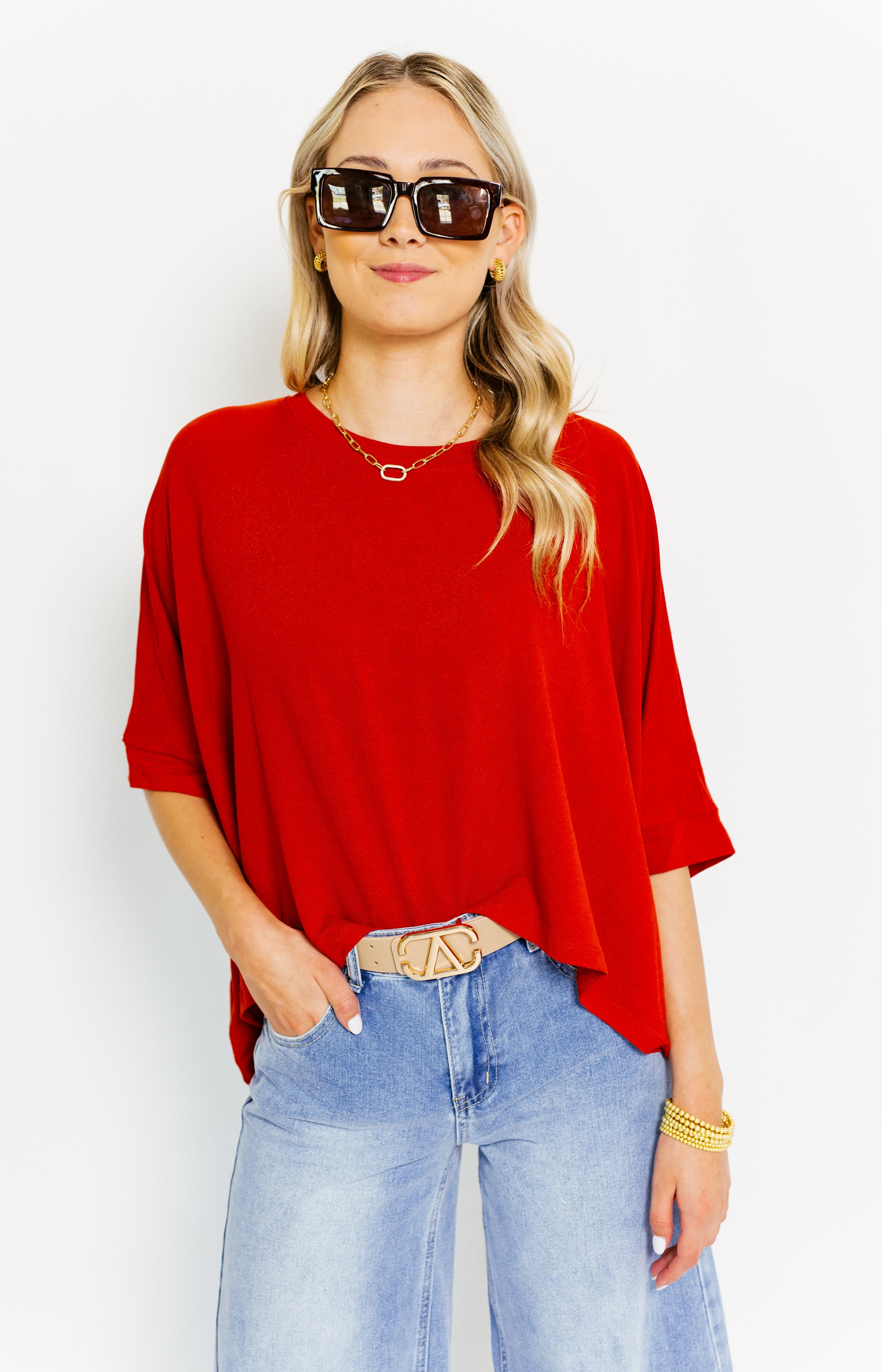 Clean Slate Tee, RUST