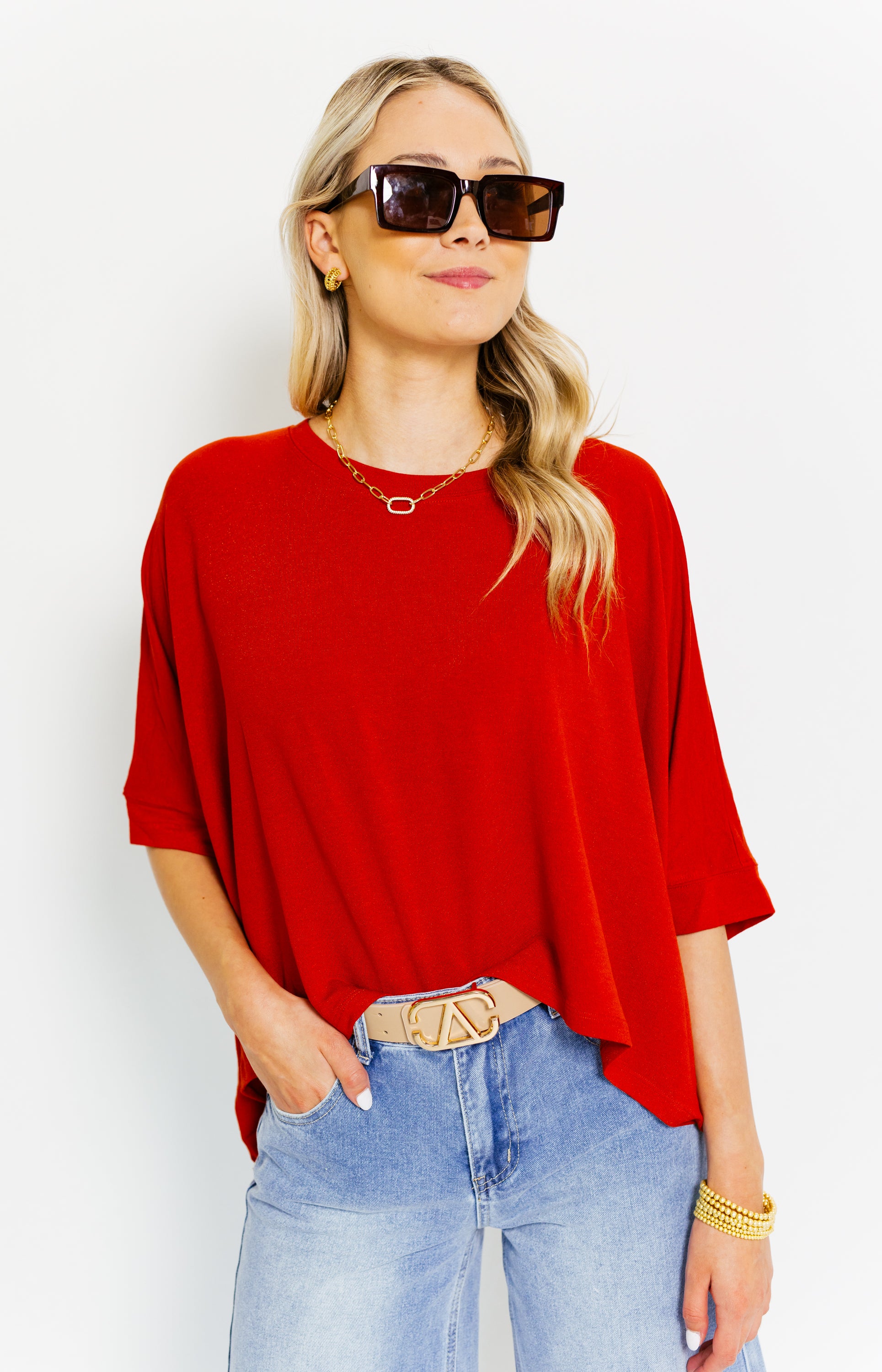 Clean Slate Tee, RUST