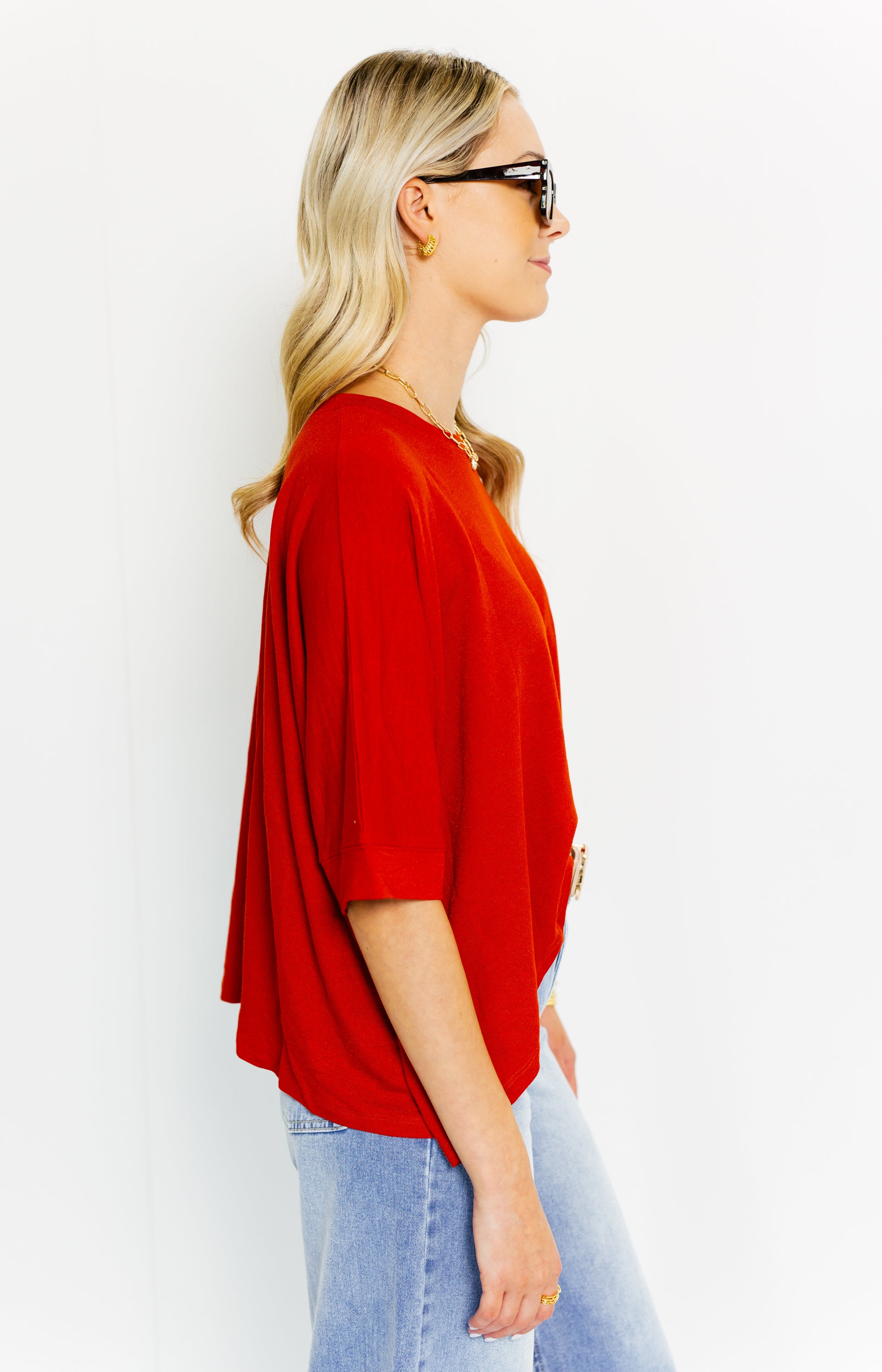 Clean Slate Tee, RUST