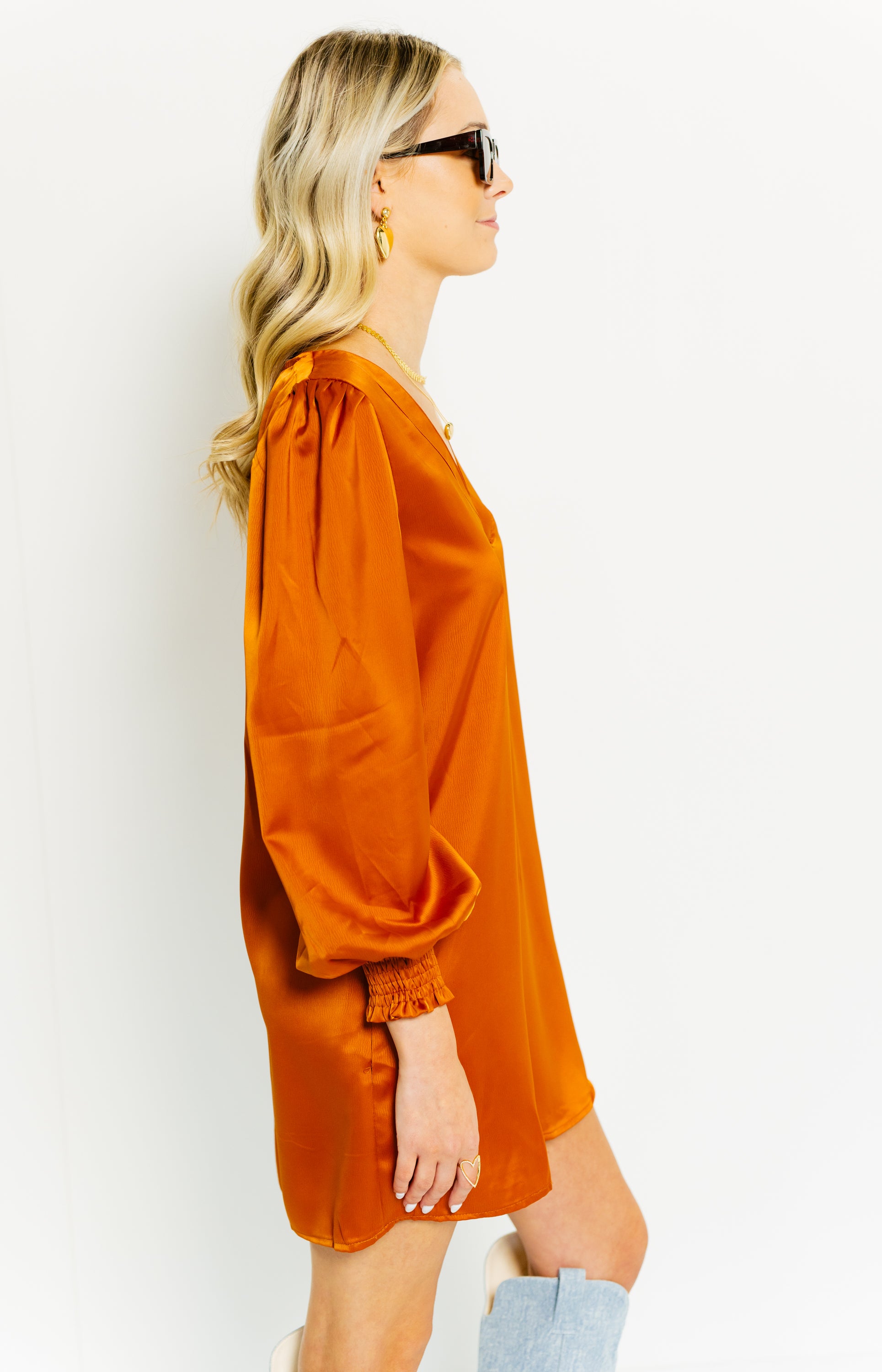 Set the Tone Mini Dress, CAMEL