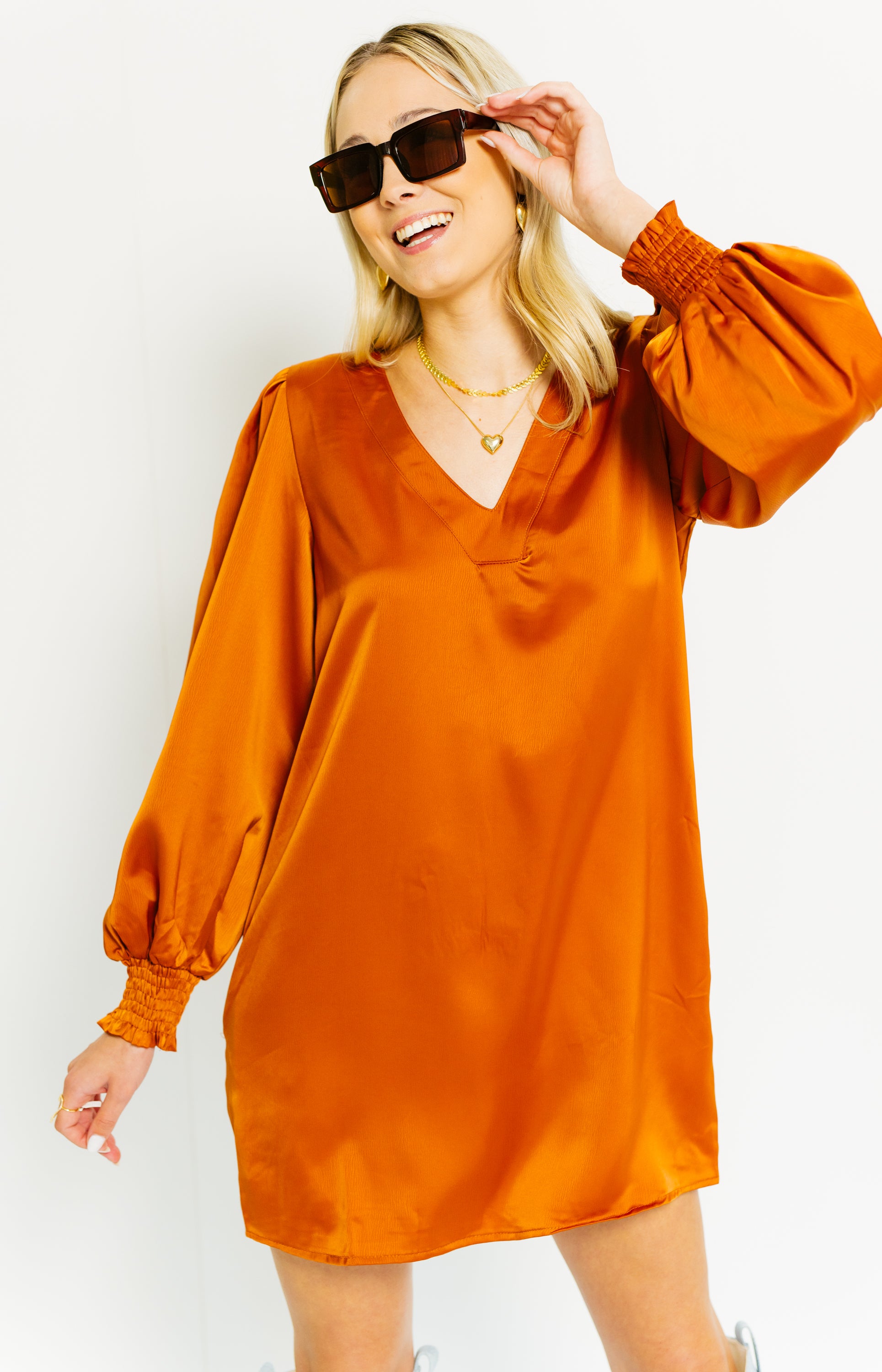 Set the Tone Mini Dress, CAMEL