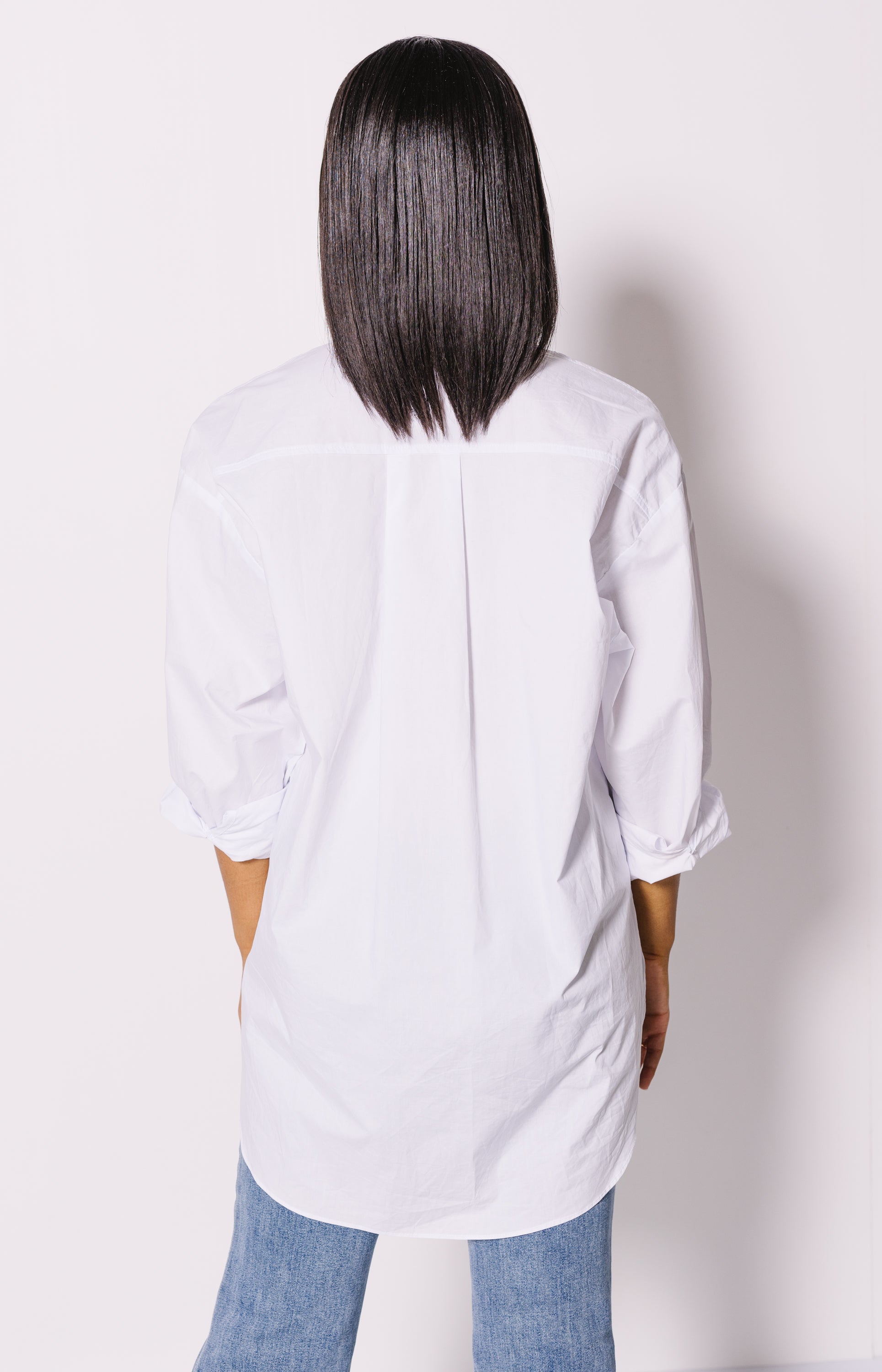 Flawless Button Down Shirt, WHITE