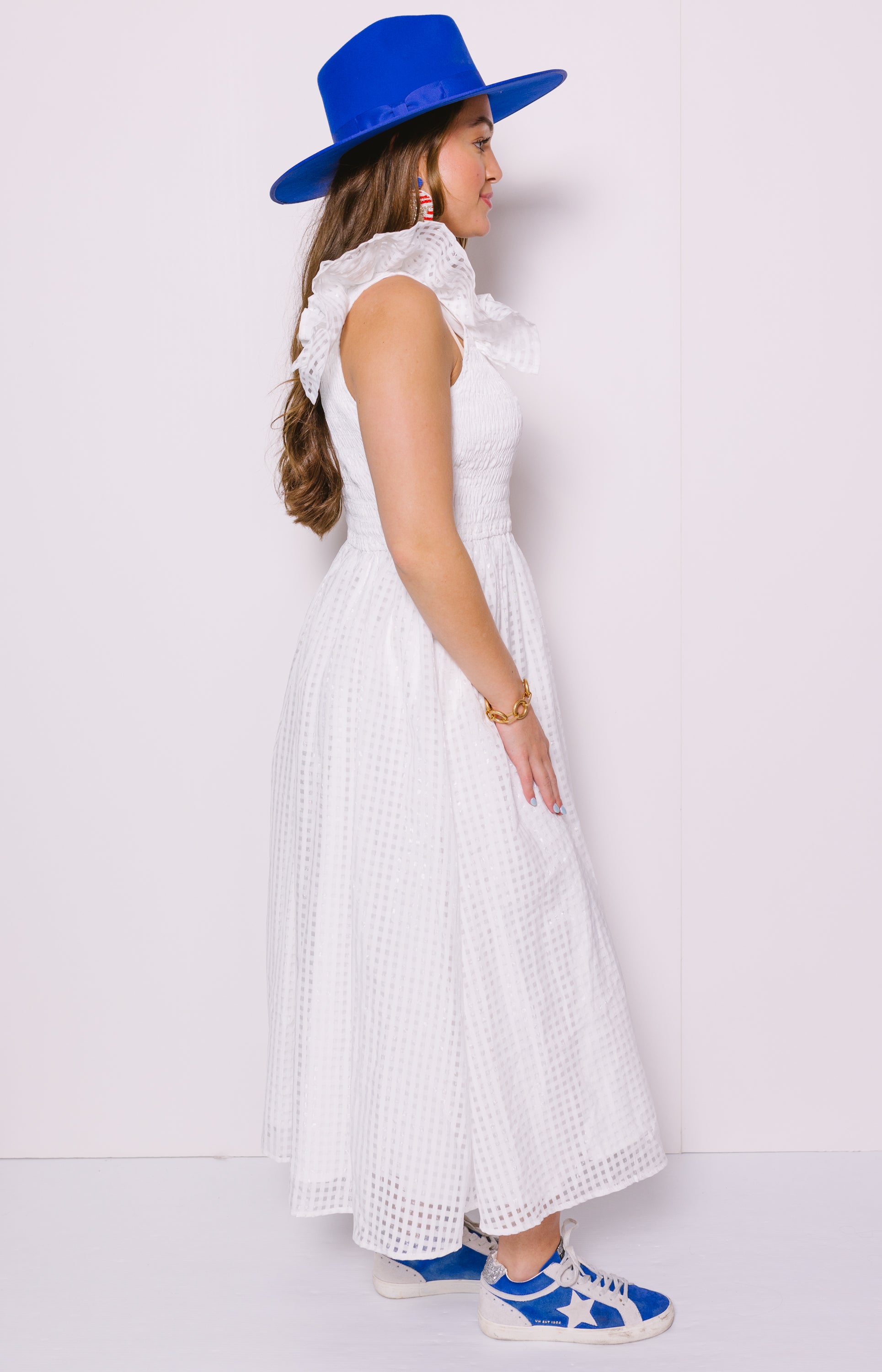 Market Days Maxi Dress, OFF WHITE