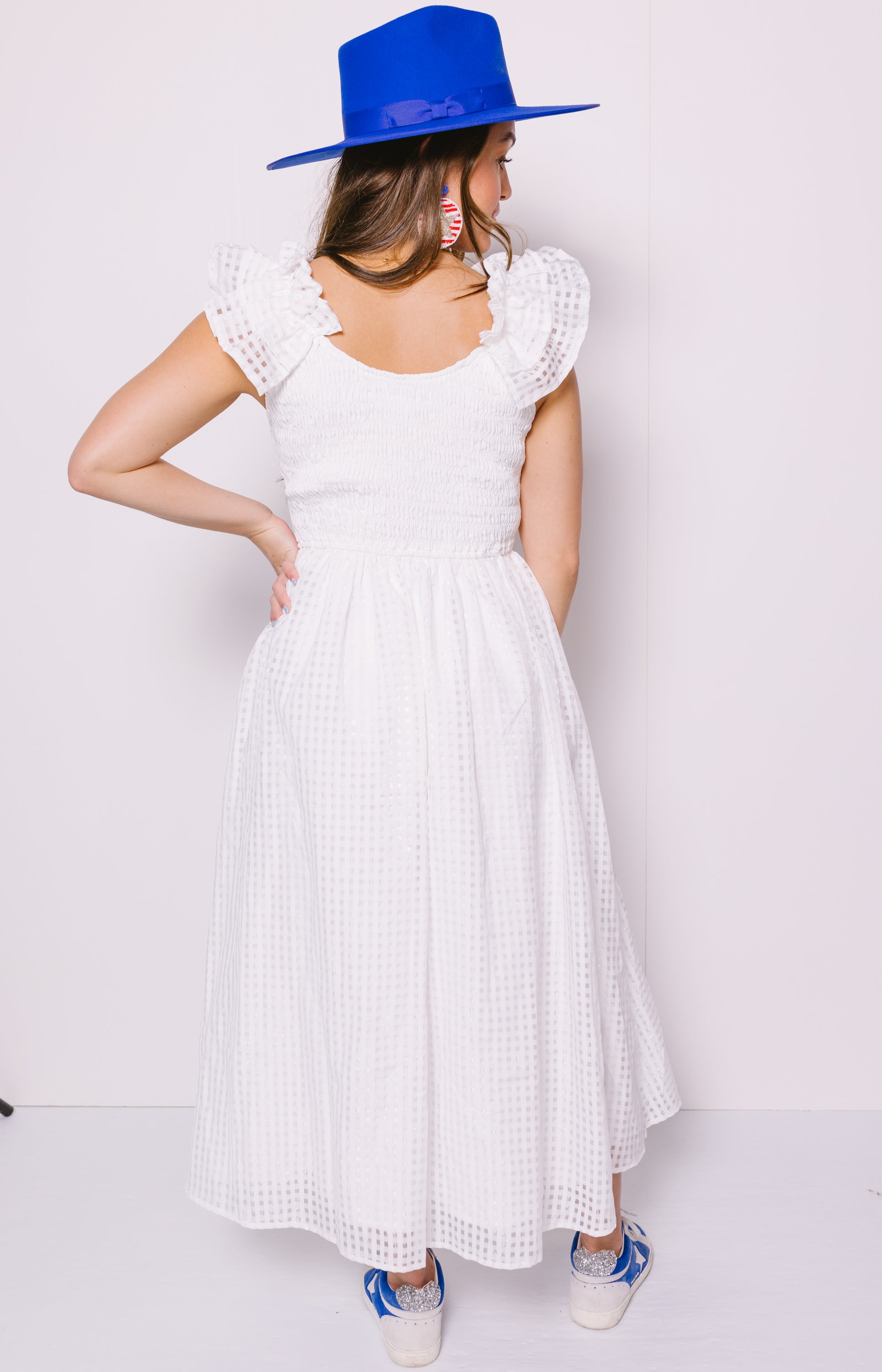 Market Days Maxi Dress, OFF WHITE