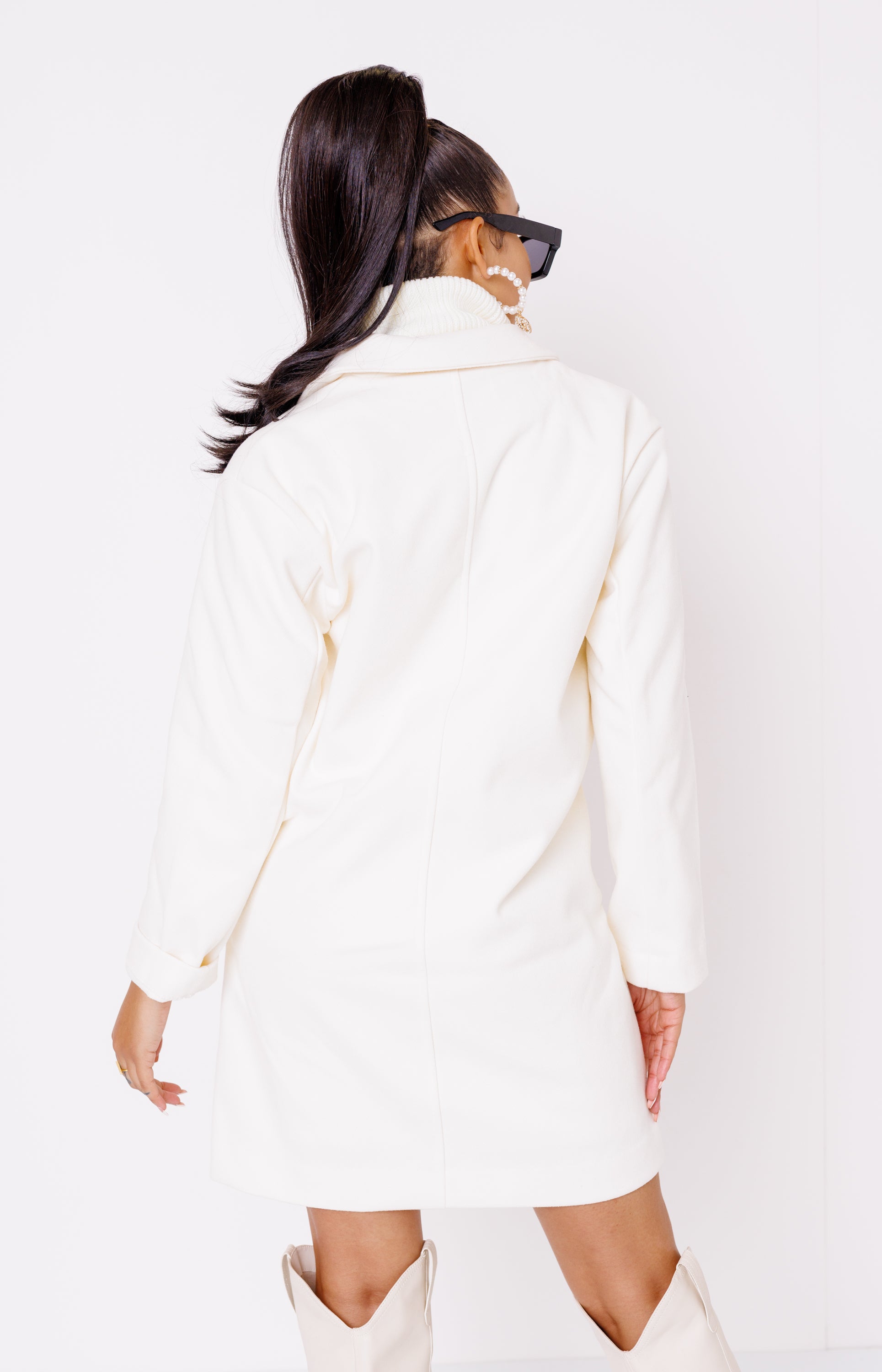 Skyline Trench Coat, IVORY