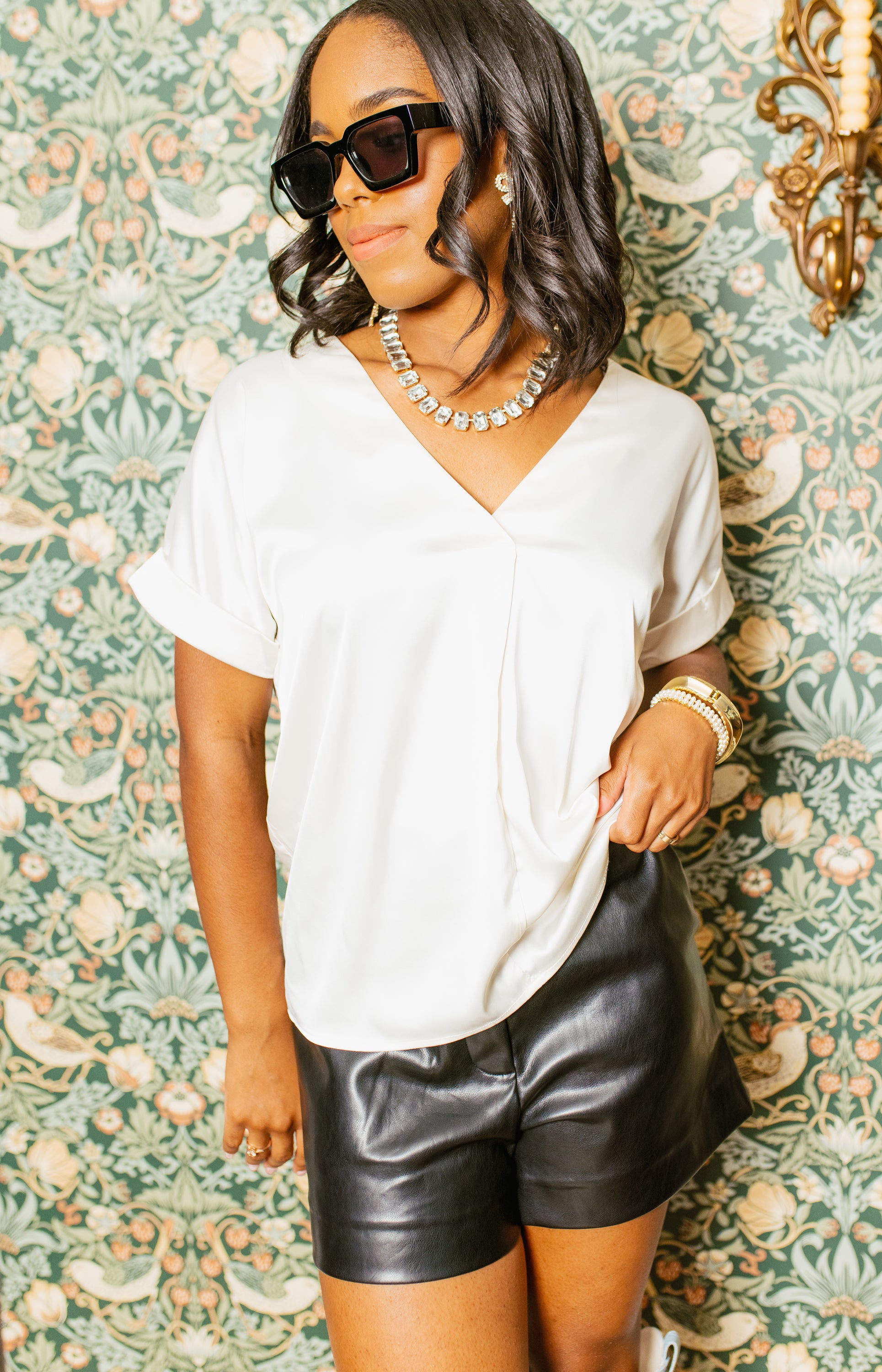 Sweet Nothings Blouse, CHAMPAGNE