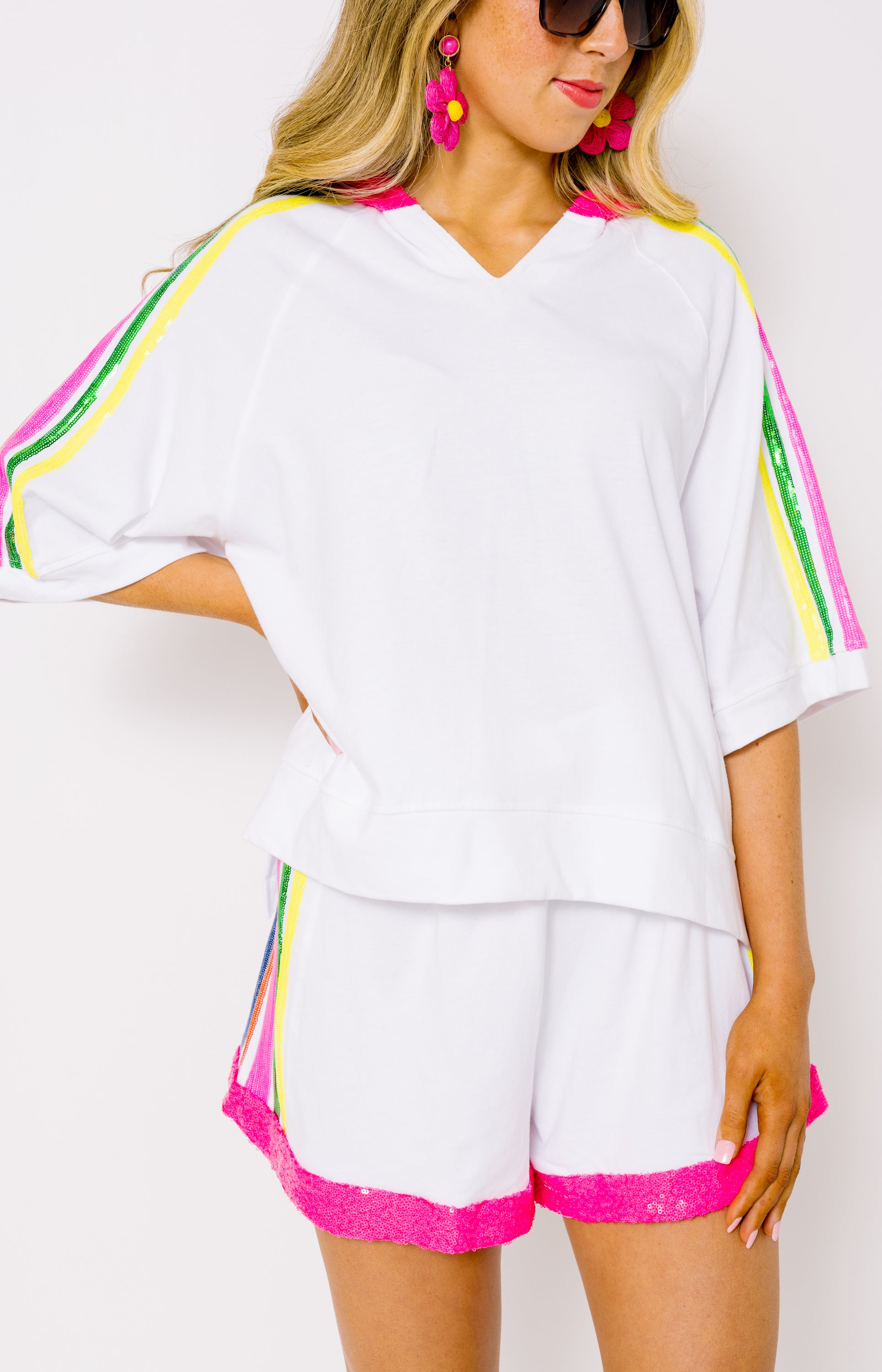 Off to the Pool Top, OFF WHITE