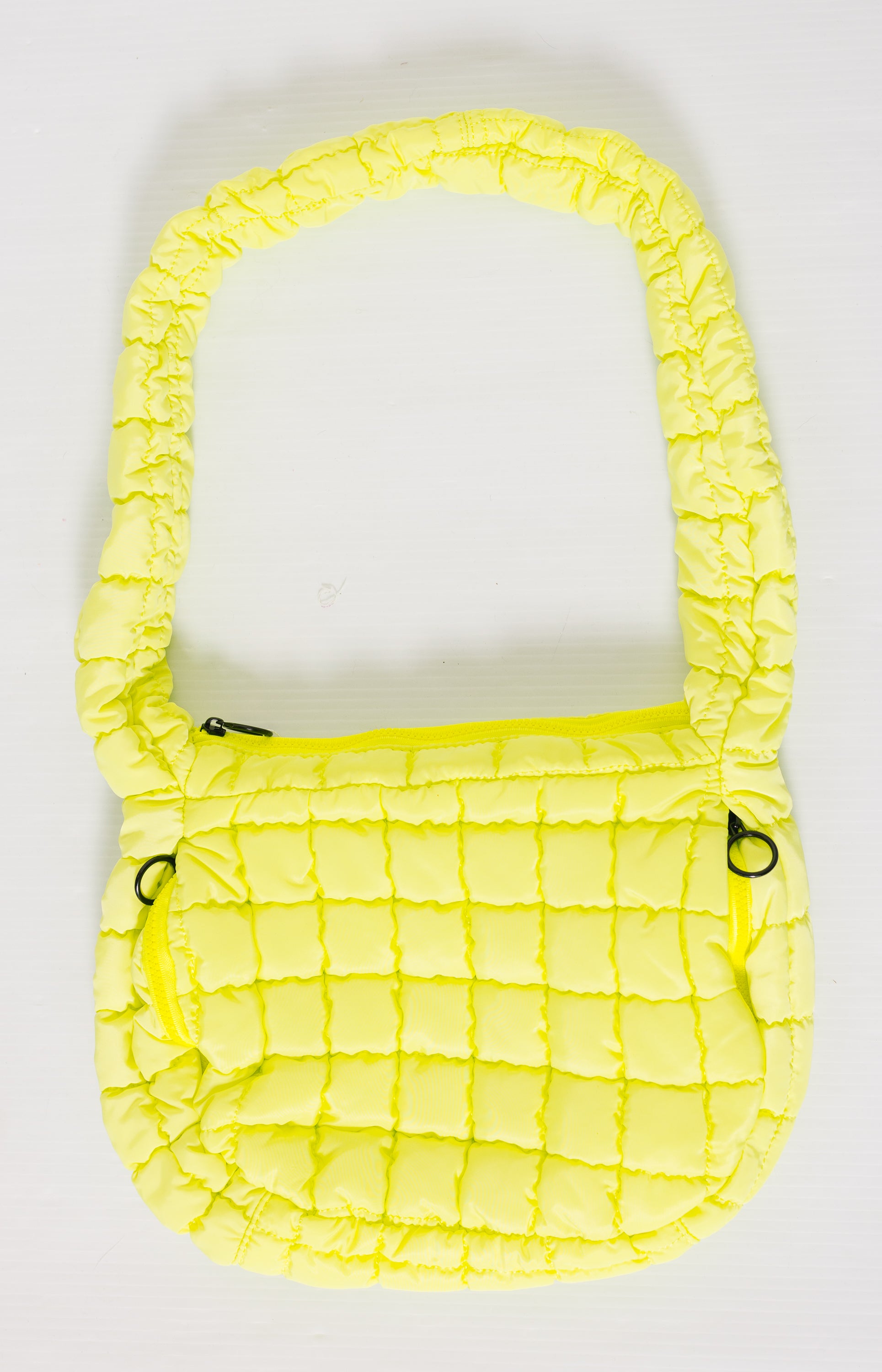 Izzy Puffer Bag, LIME