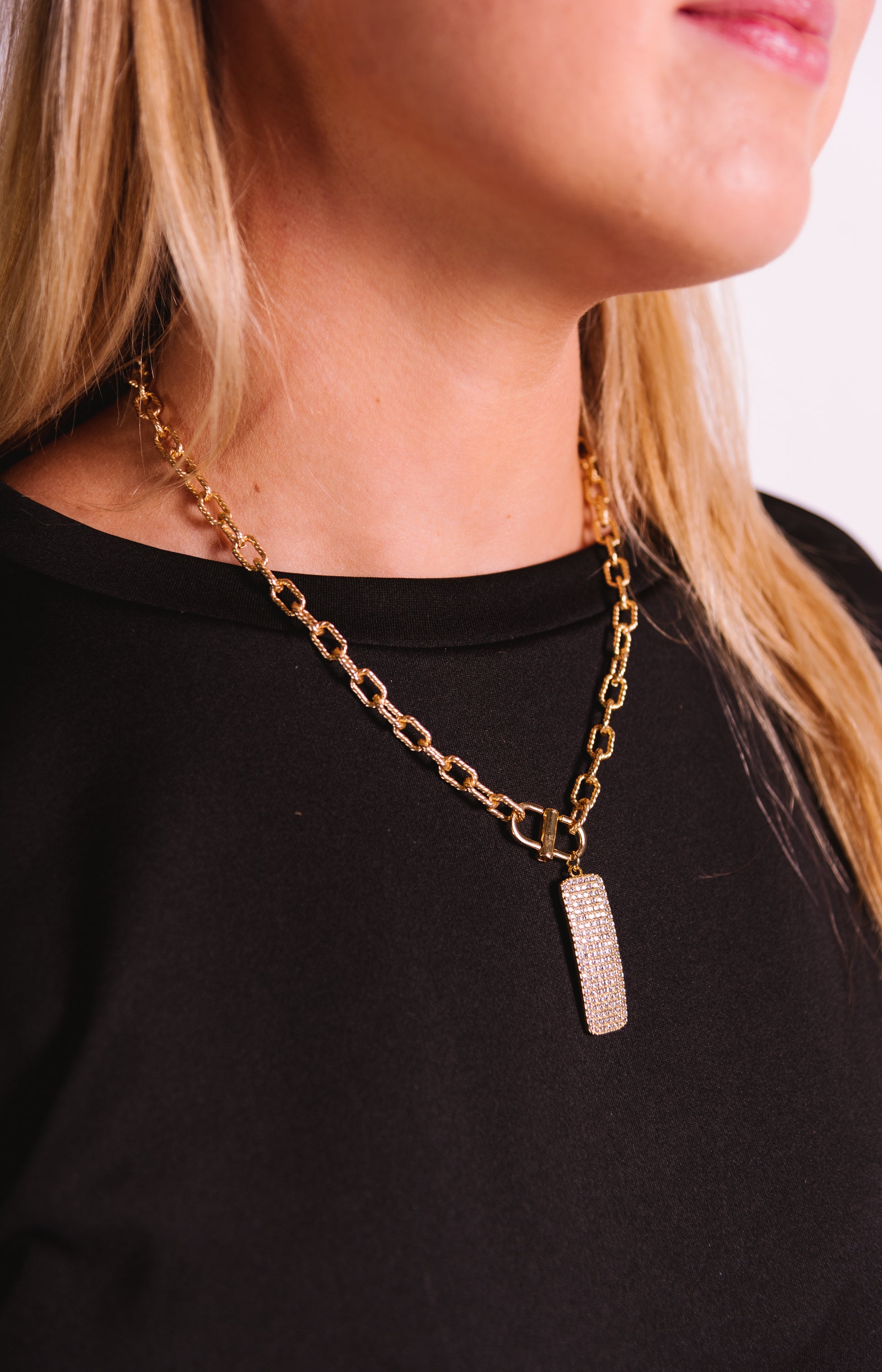 Crystal Chain Necklace