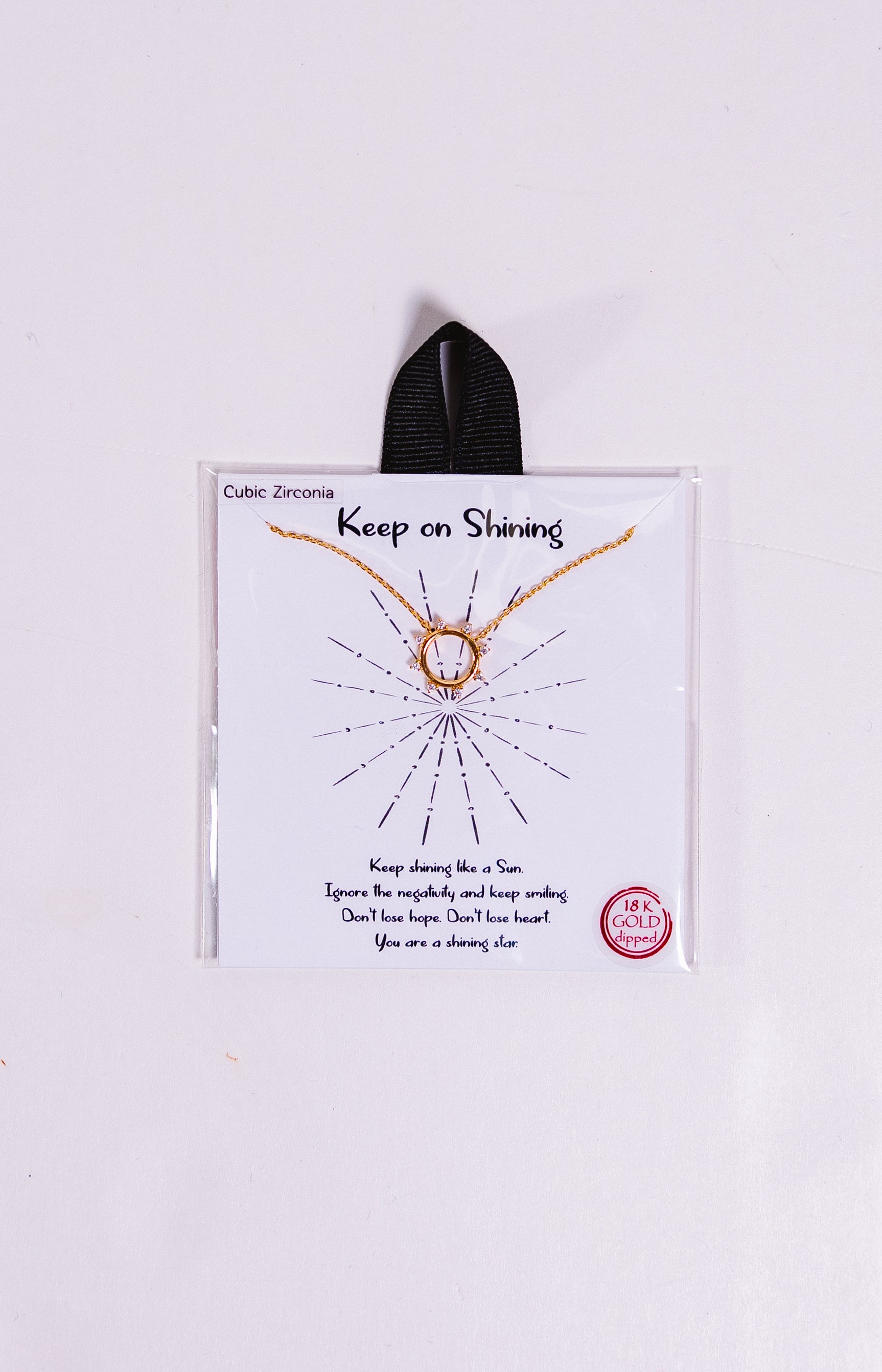 Keep On Shining Necklace