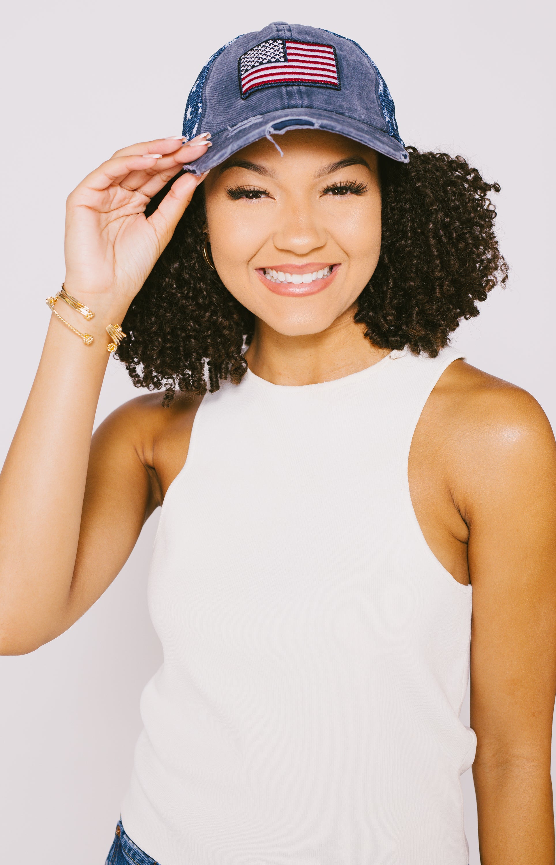 Flag Patch Baseball Cap