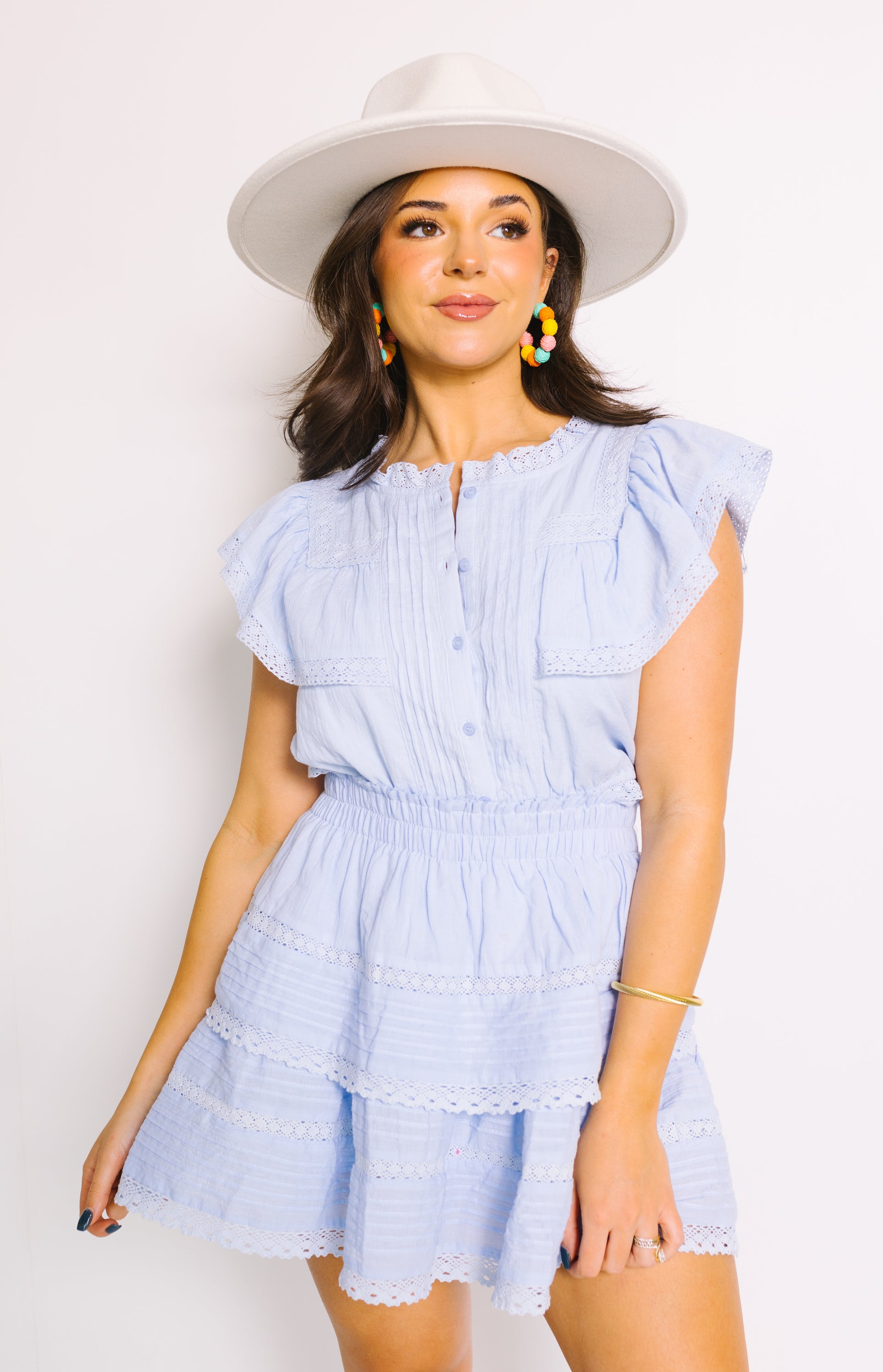 Romie Top, LIGHT BLUE