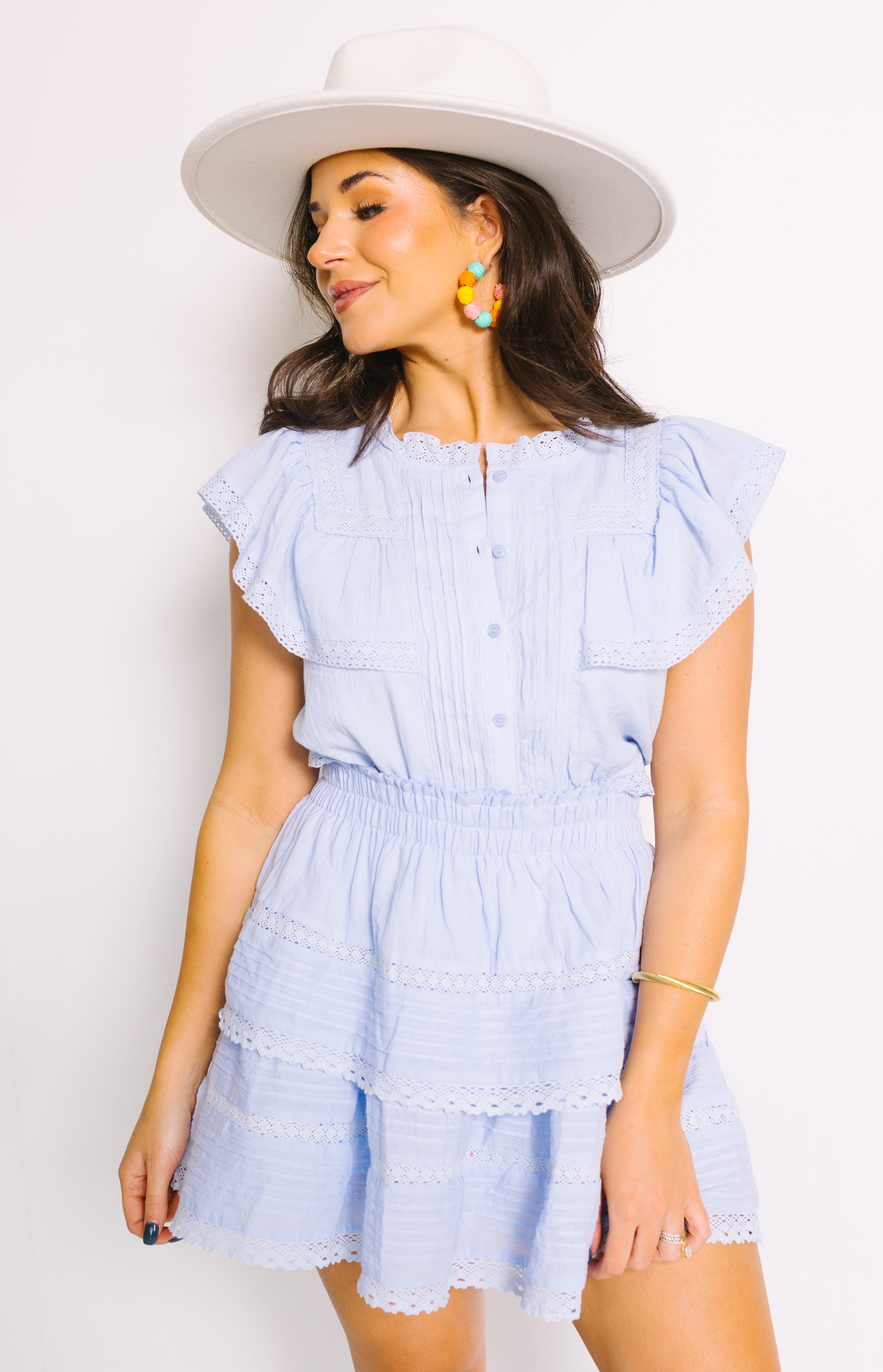 Romie Top, LIGHT BLUE