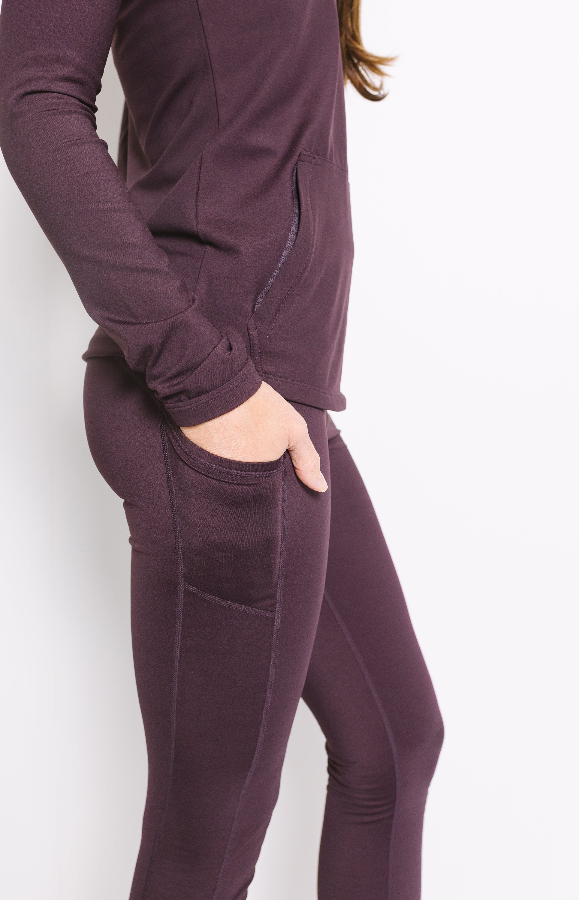 Aero Leggings, CHOCOLATE