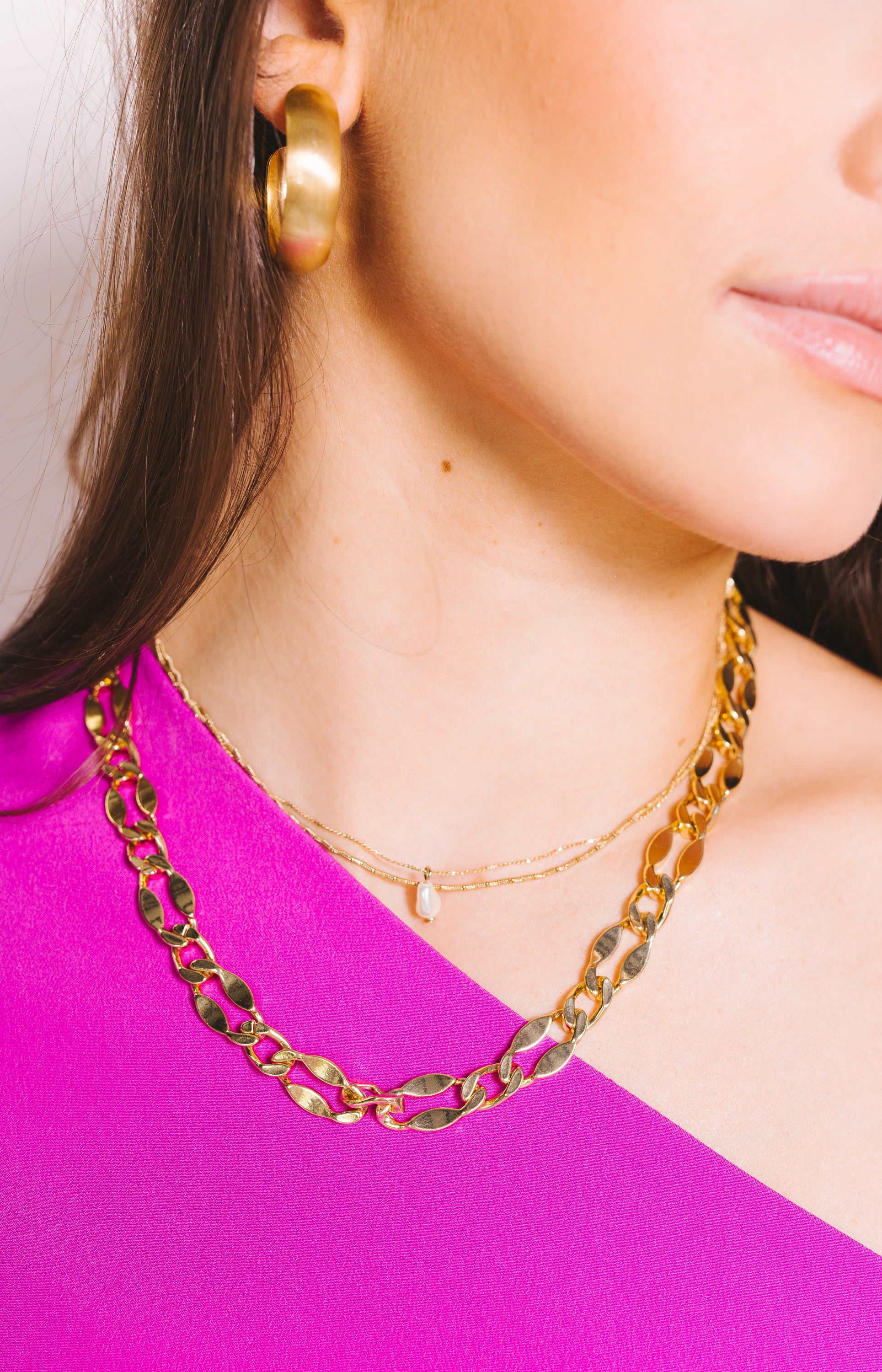 Curb Cuban Chain Necklace