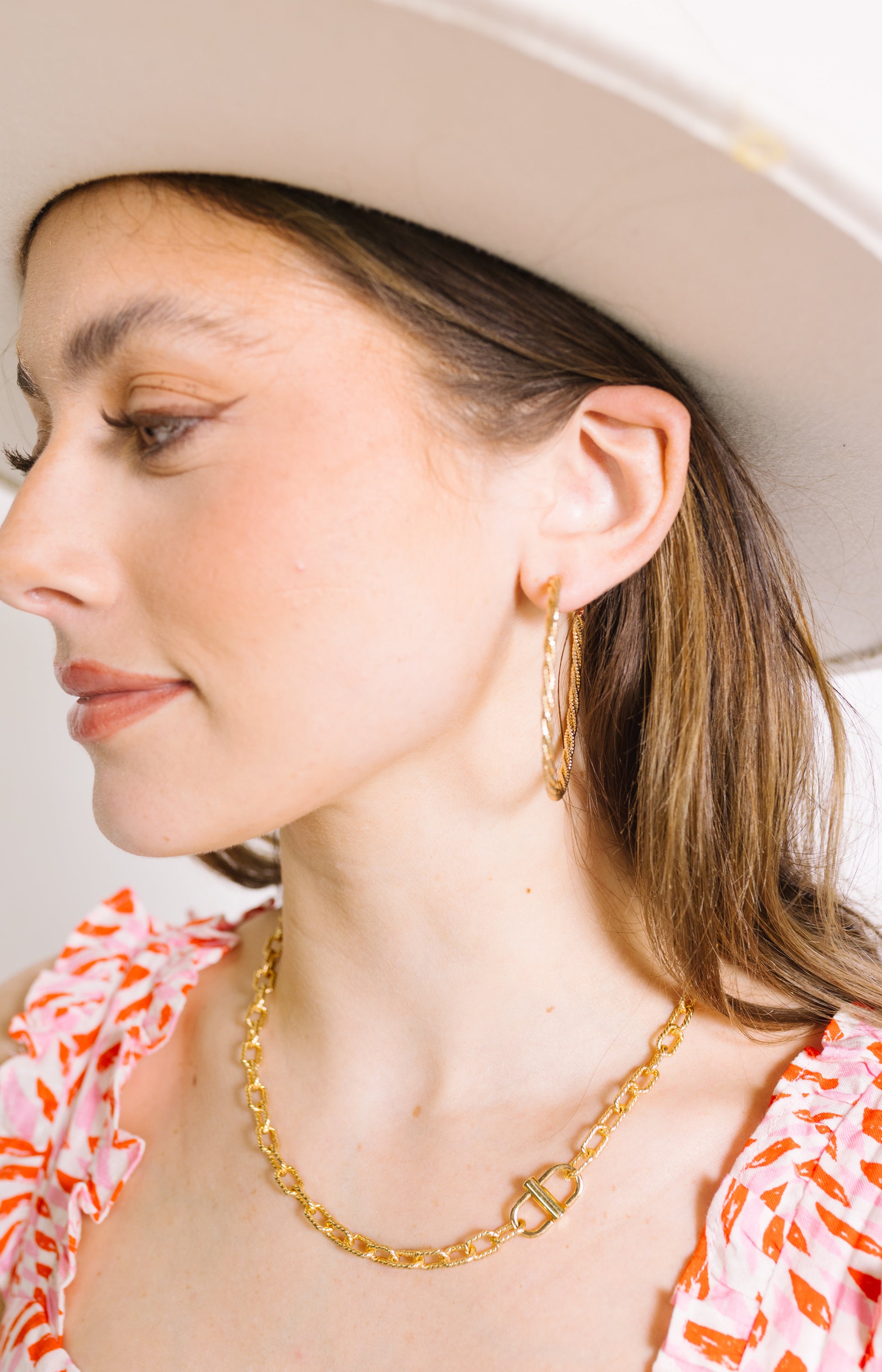 Crystal Chain Necklace