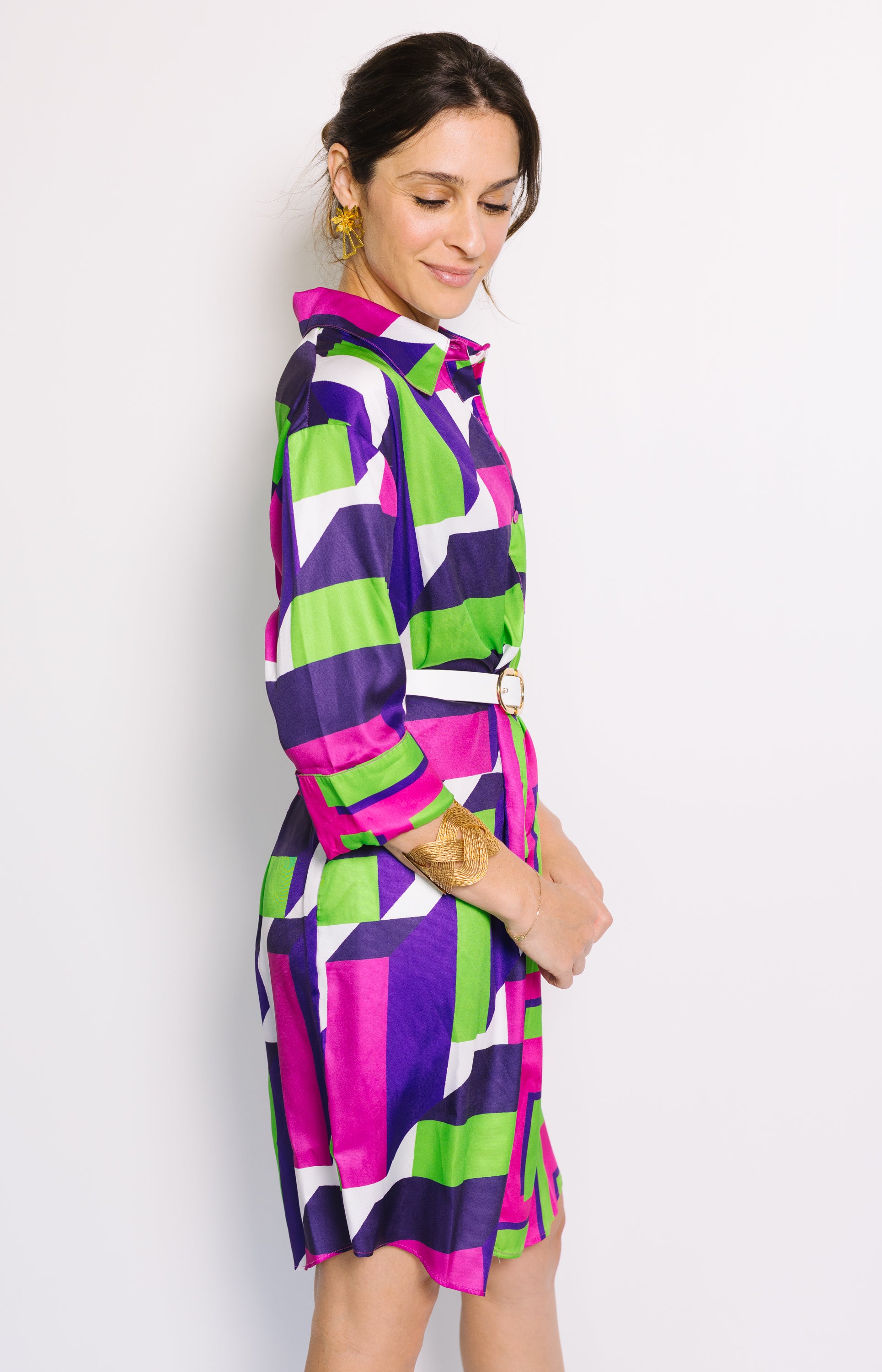 Sharon Button Down Dress