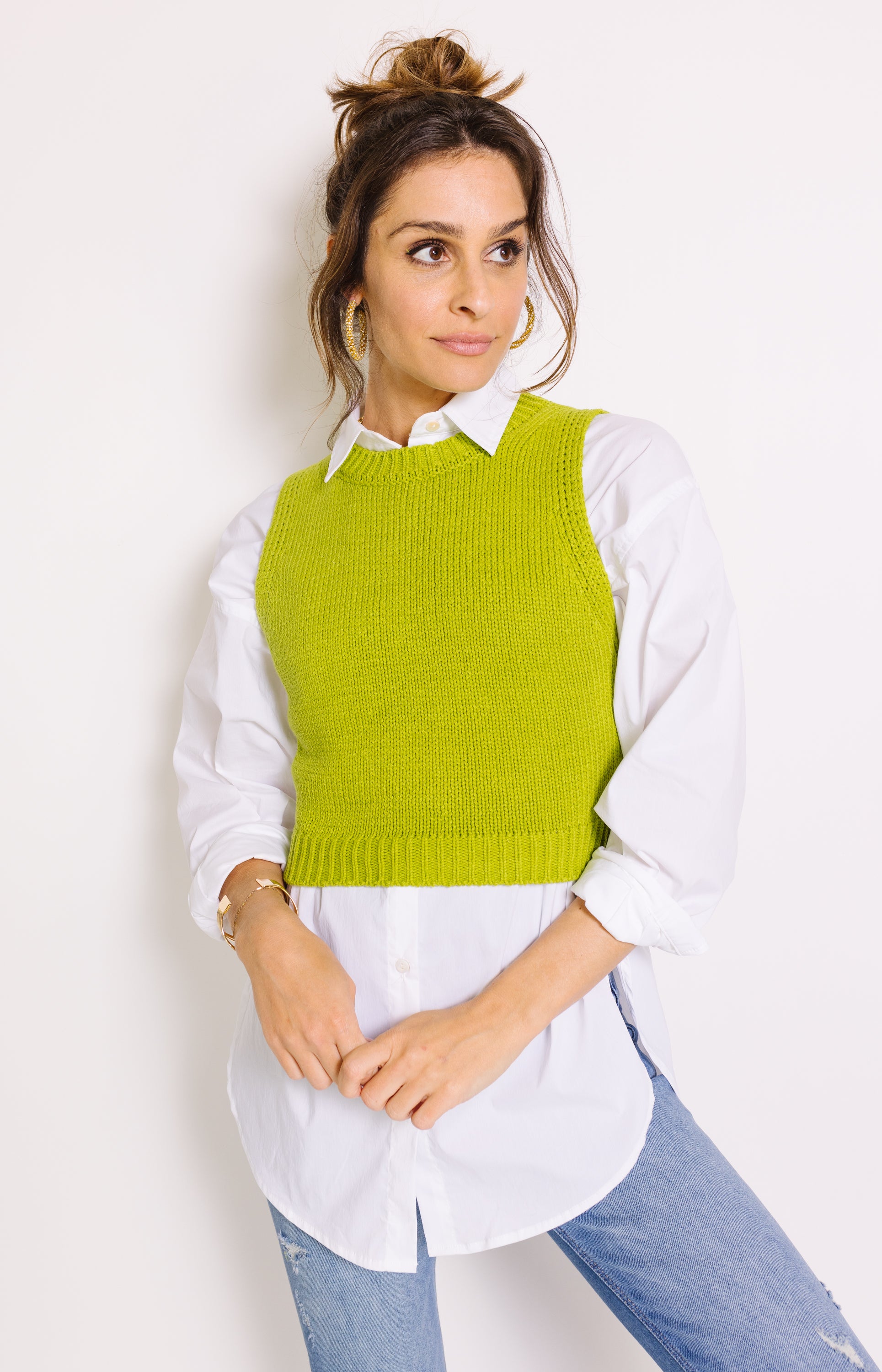 Mattie Tank, LIGHT GREEN