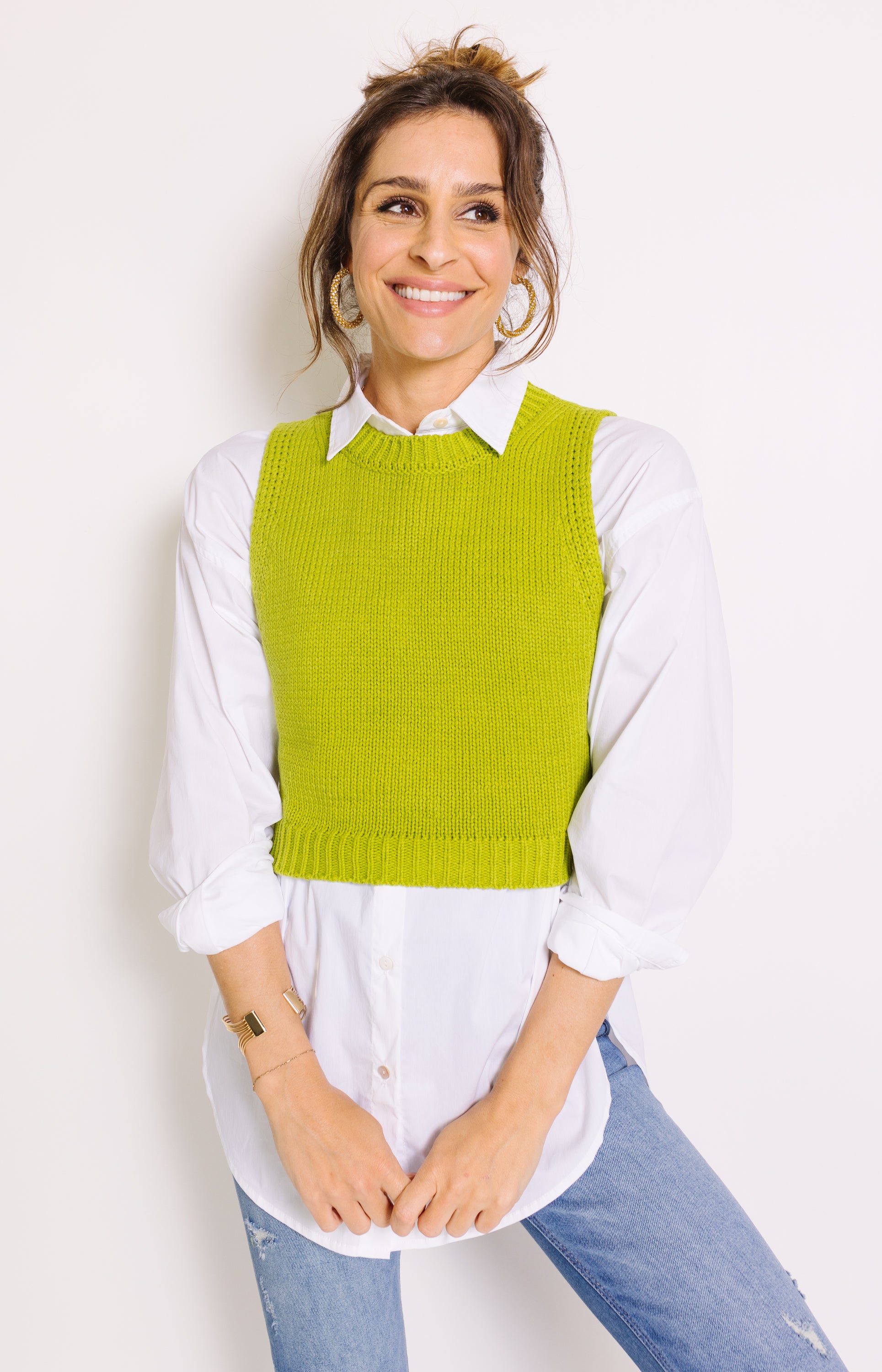 Mattie Tank, LIGHT GREEN