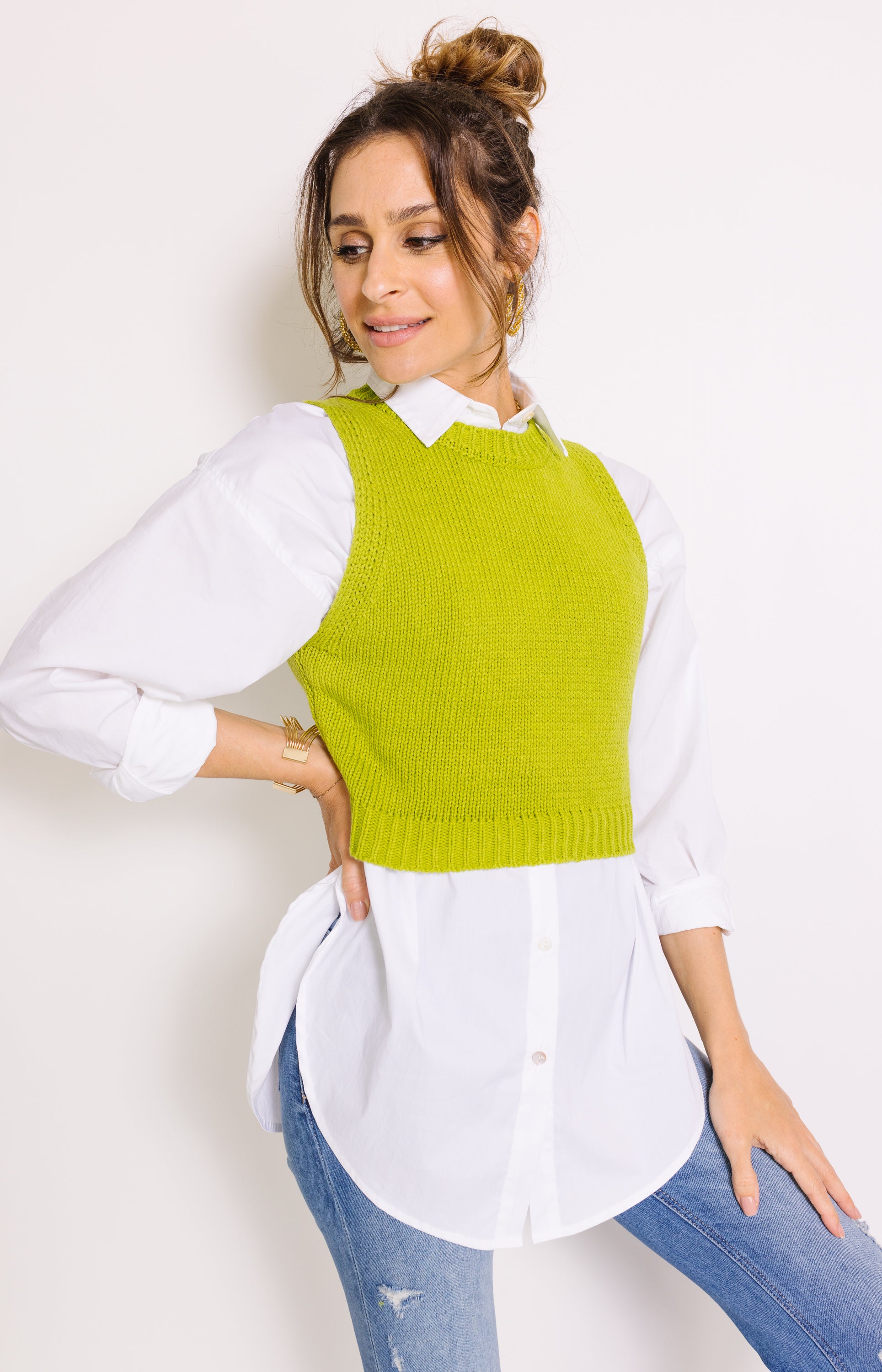 Mattie Tank, LIGHT GREEN