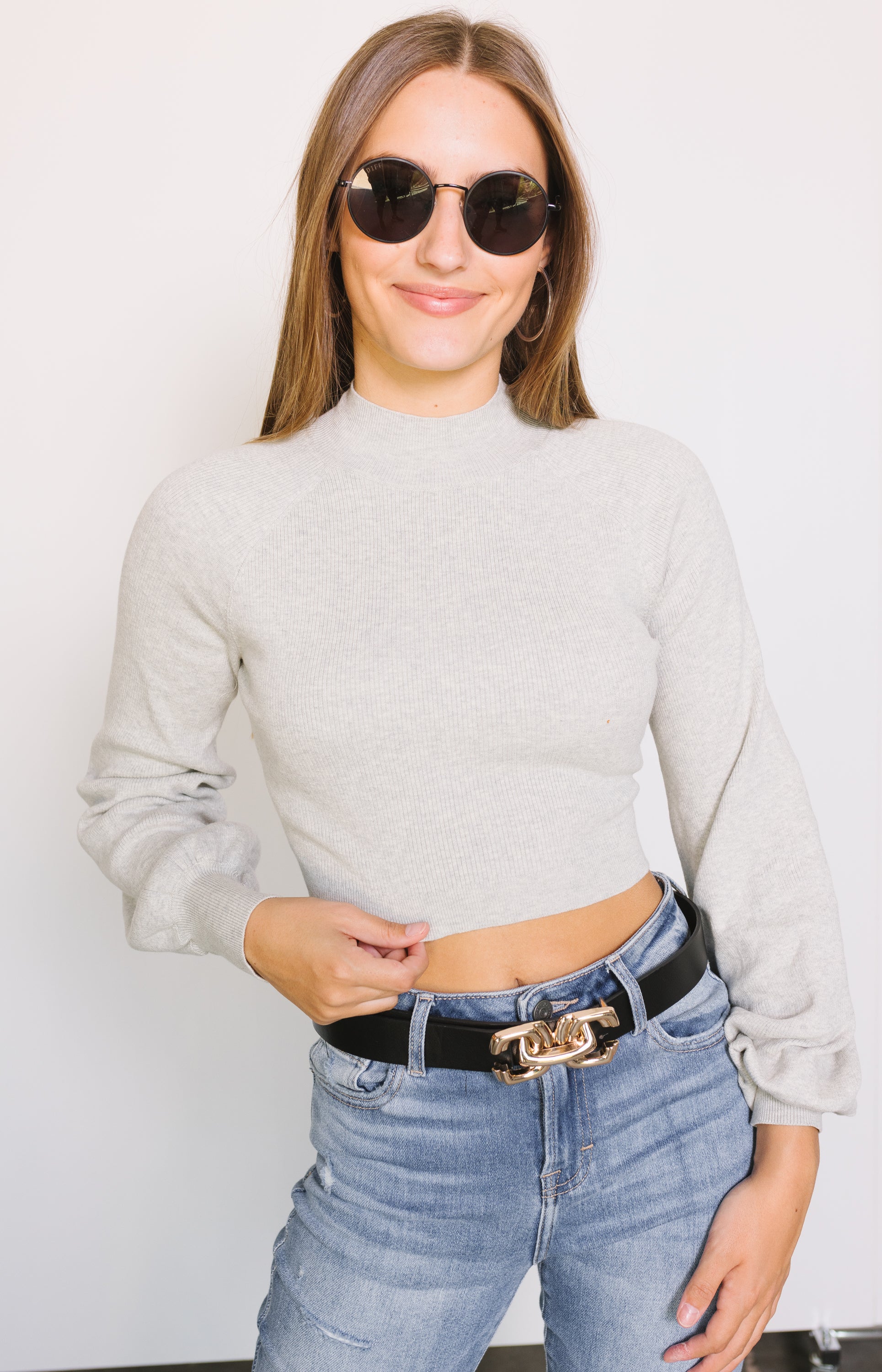 Rock With You Cropped Sweater