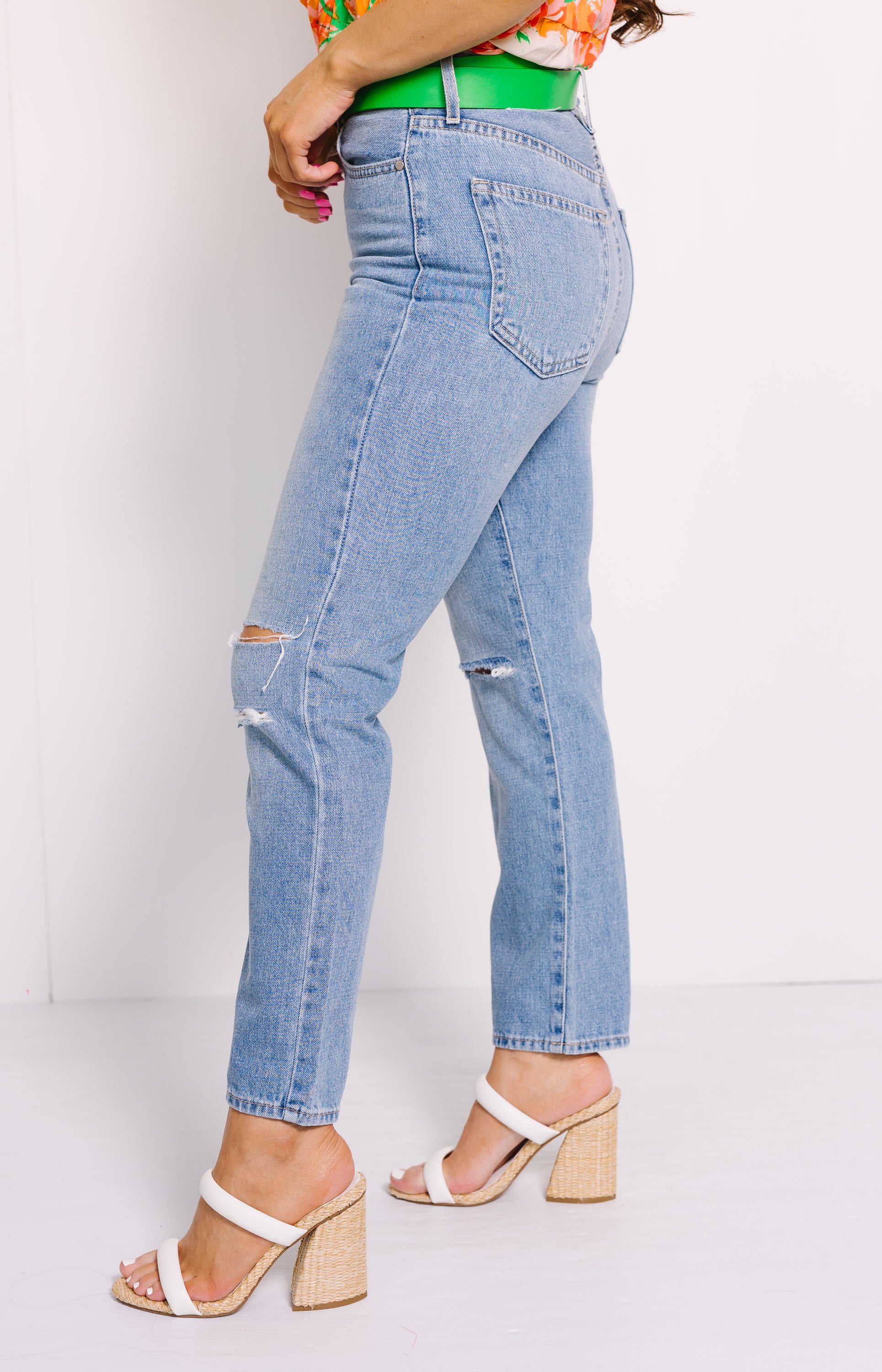 The Sadie Jean, LIGHT DENIM