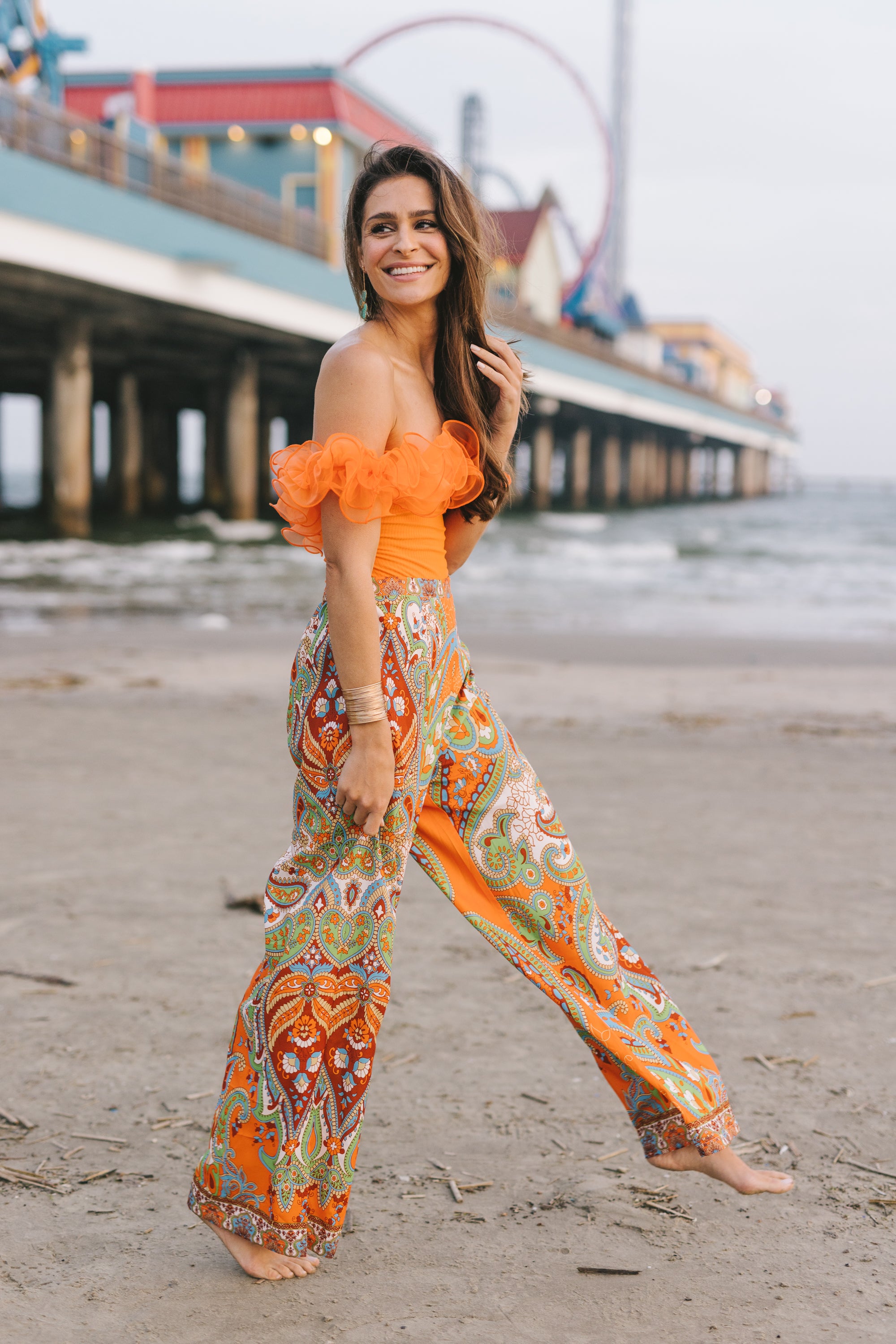Sundown Sunset Scarf Pant