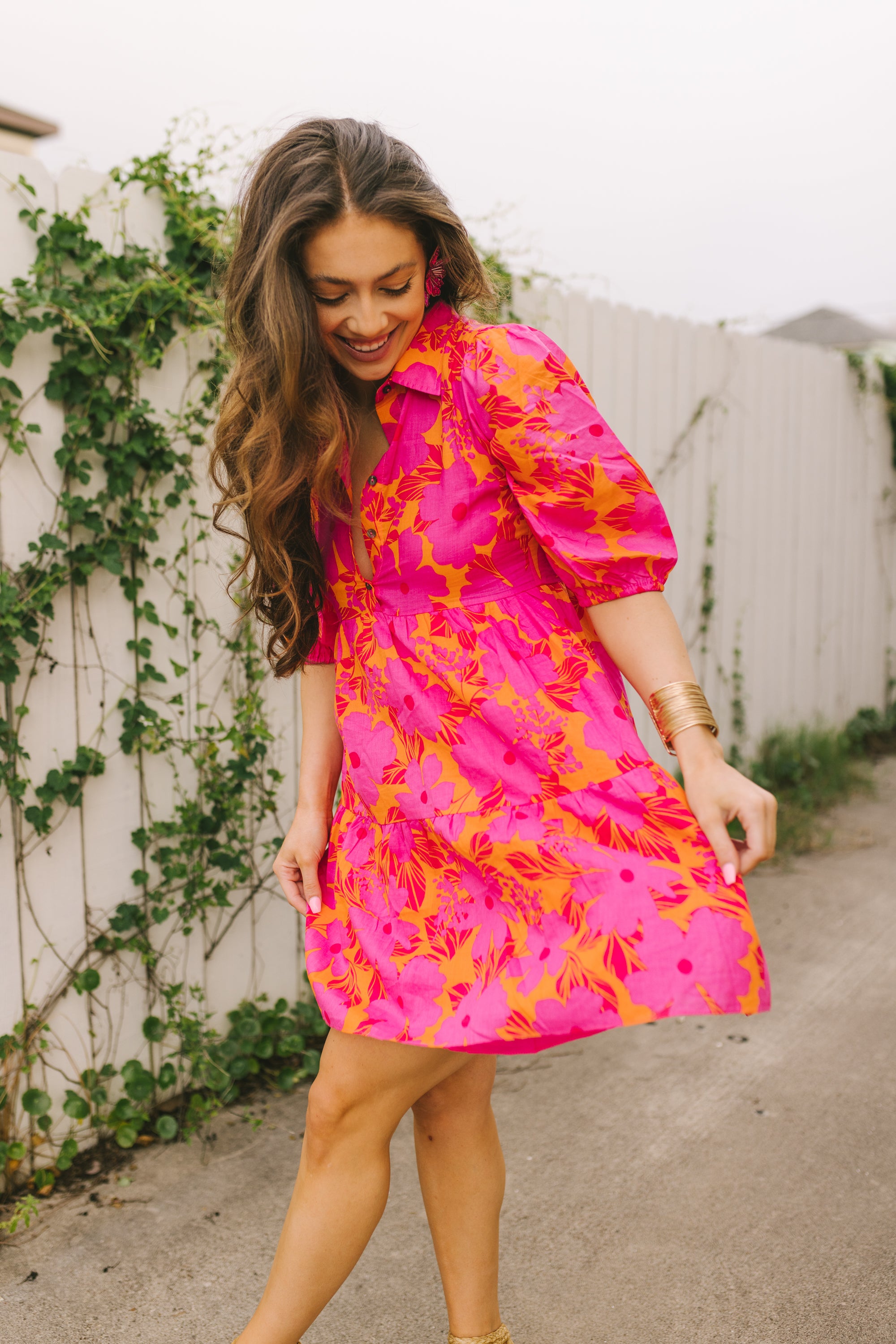 Karlie: Kiera Tropical Dress