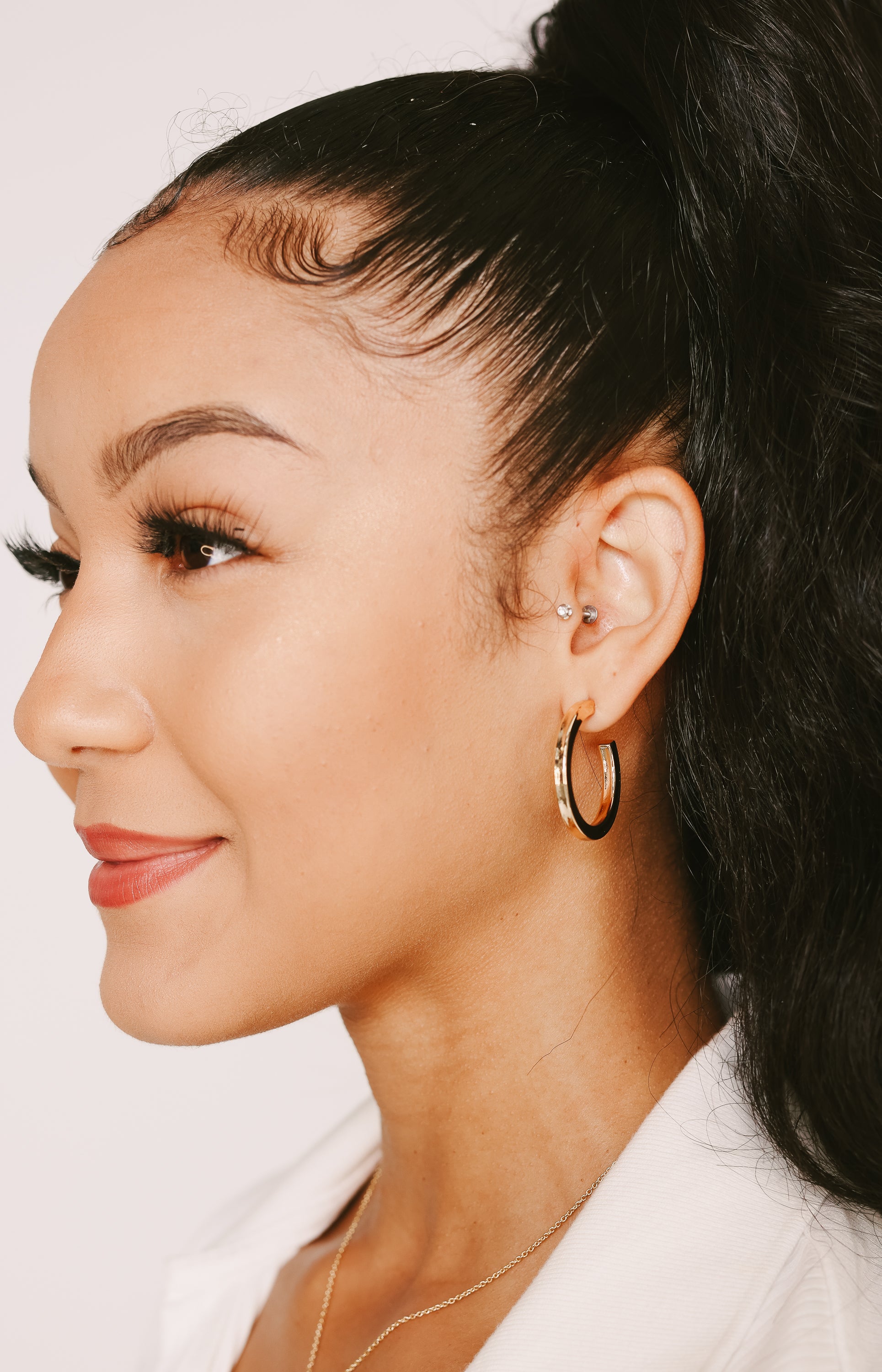 Becca Hoop Earring