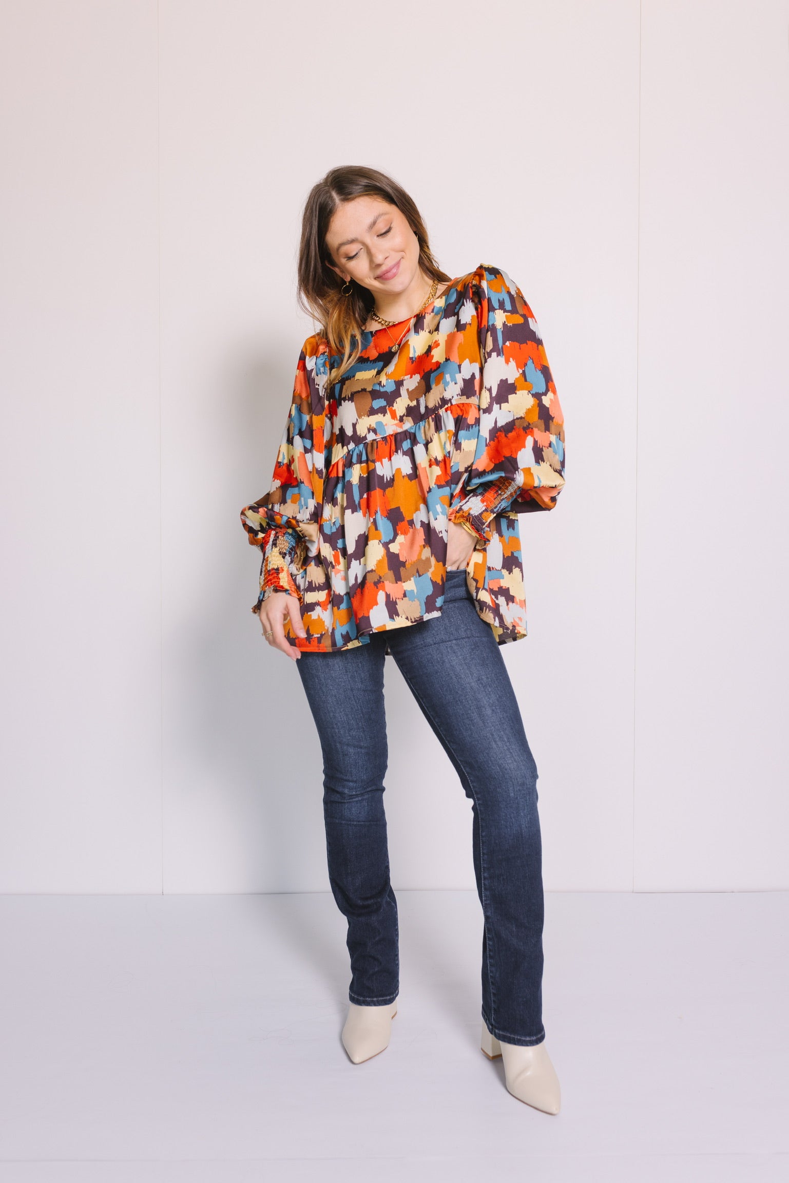 Watercolor Blouse