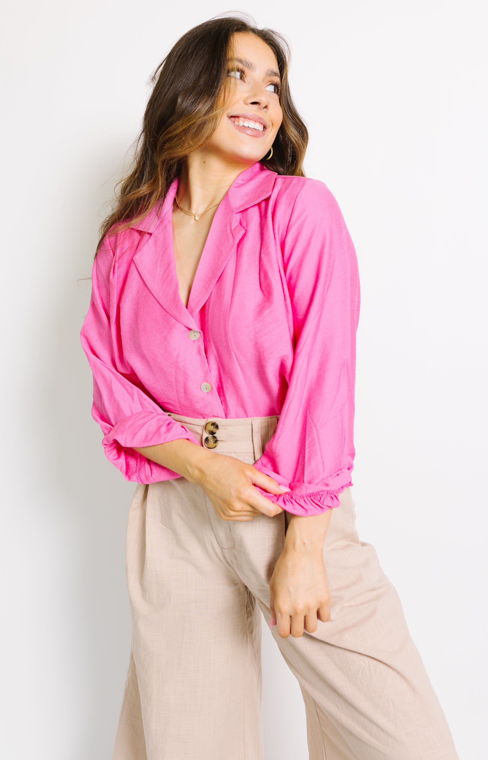 Chasing the Coastline Crop Top, PINK